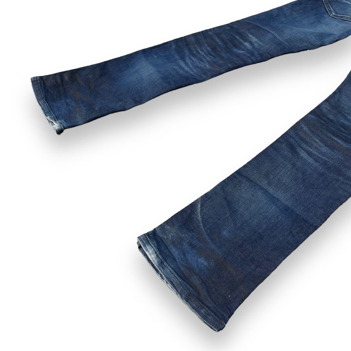 Tornado Mart 🇯🇵 VINTAGE TORNADO MART WASHED FLARE DENIM PANTS Size US 30 / EU 46 - 6 Thumbnail
