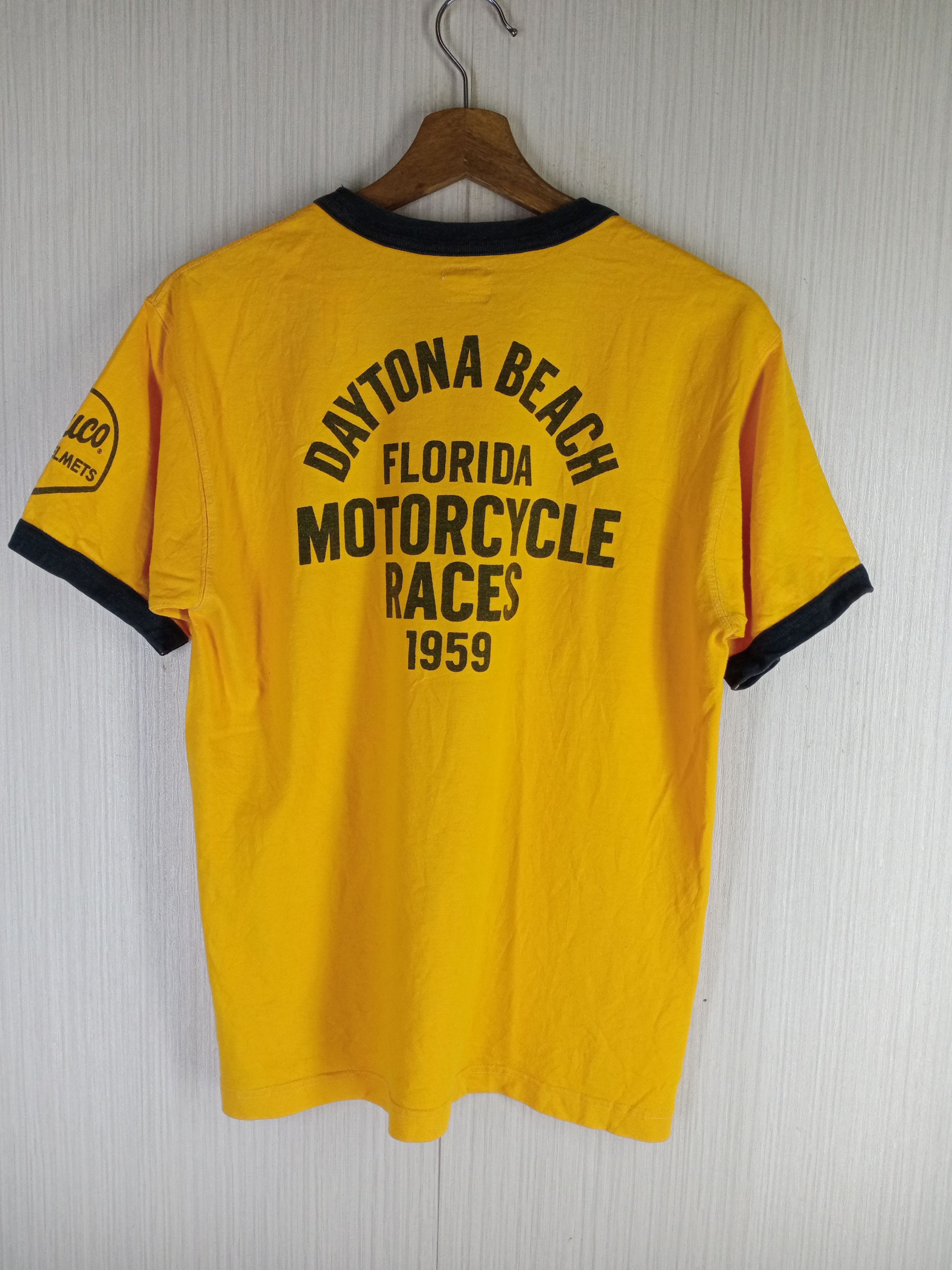 The Real McCoy's Rare Vintage The Real McCoy's Daytona Beach Motorcycle Races Size US M / EU 48-50 / 2 - 3 Thumbnail