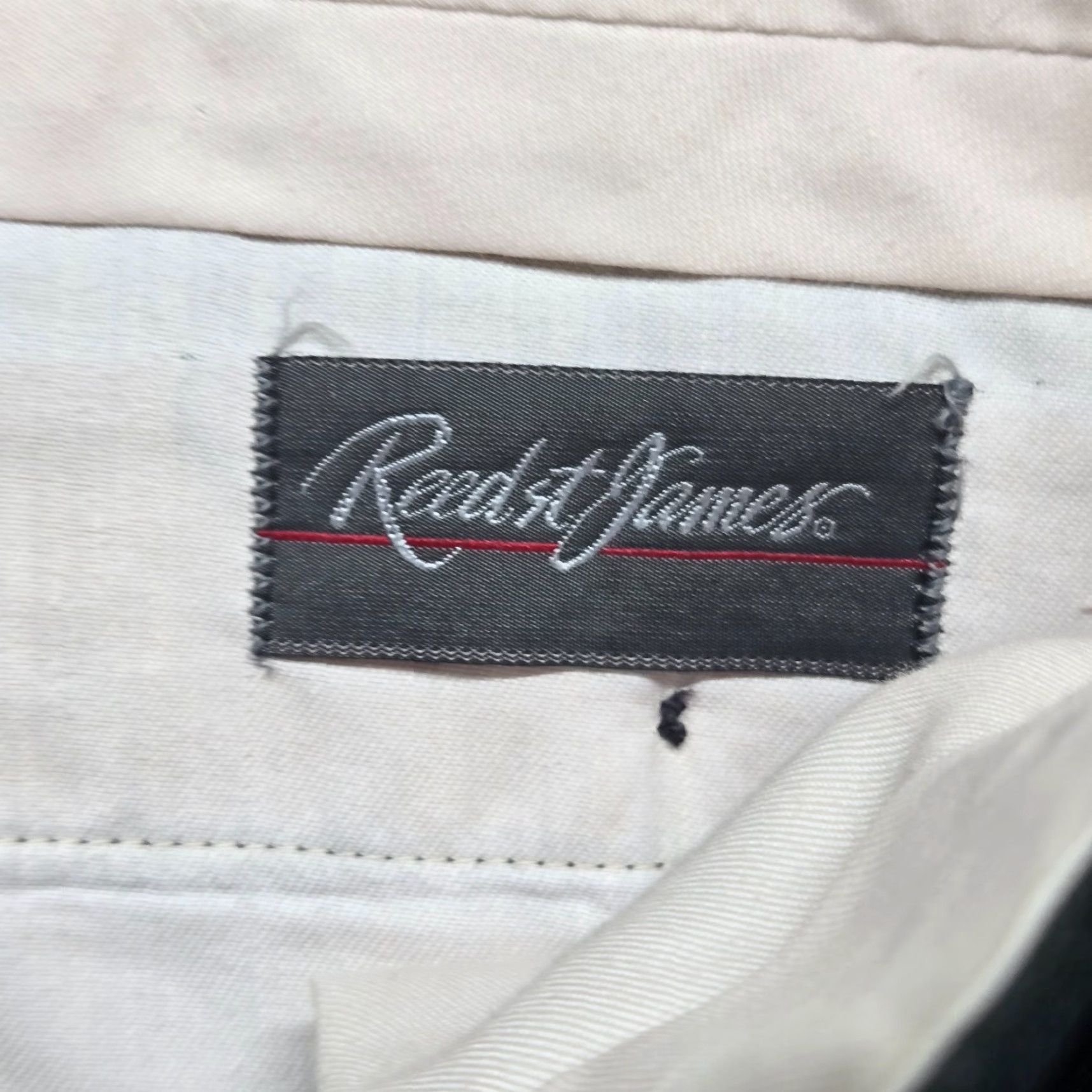 Vintage Reed St James Pants Adult Men's Striped Black Dress Slacks Size 38 x 30 Size US 38 / EU 54 - 2 Thumbnail