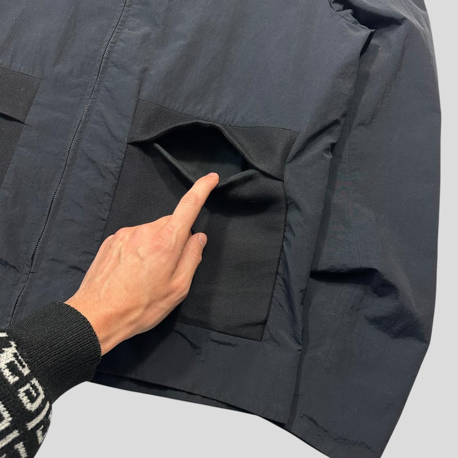 Balenciaga Balenciaga SS15 Wool Pocket Gabardine Nylon Work Jacket - M Size US M / EU 48-50 / 2 - 2 Thumbnail