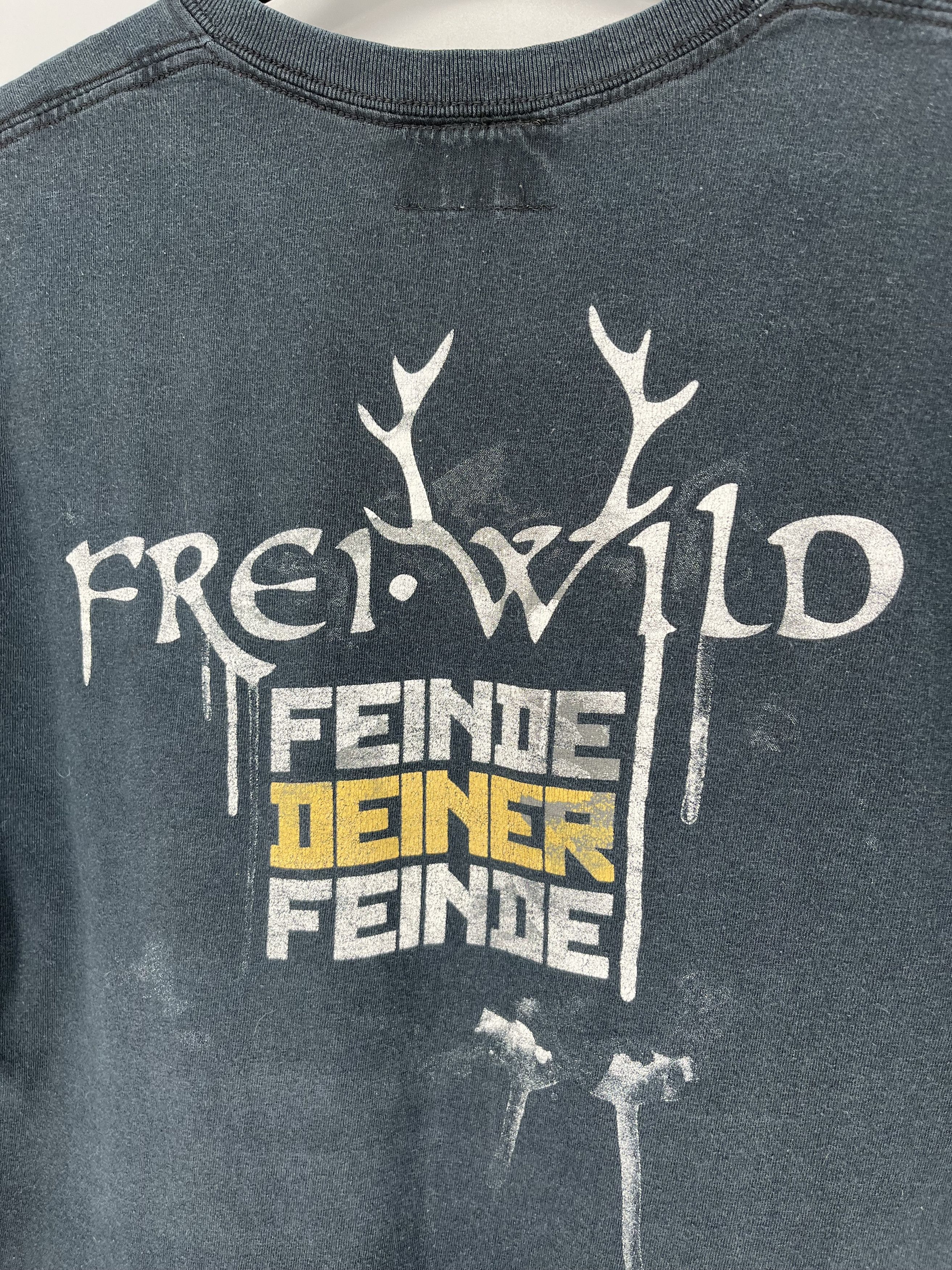 Band Tees Vintage Frei WILD Band tee Skull T shirt Black Size US L / EU 52-54 / 3 - 10 Thumbnail