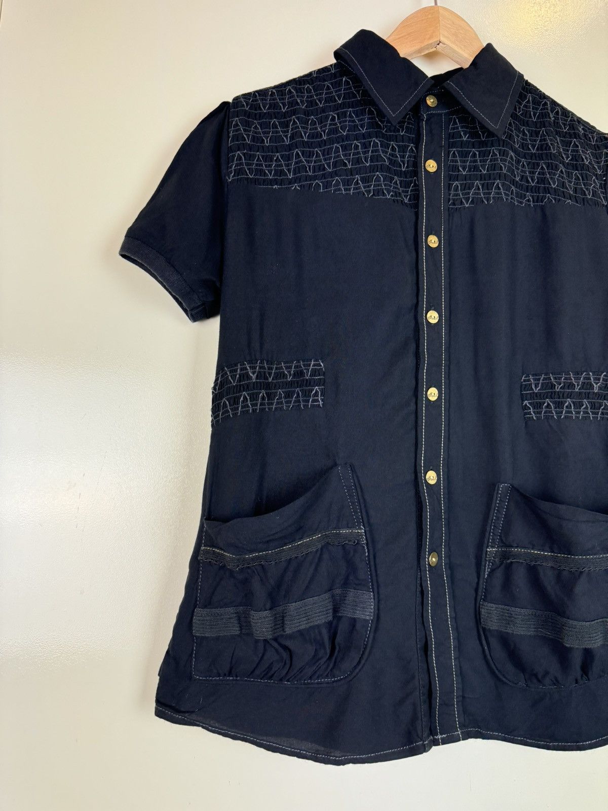 Diesel Diesel y2k opium grange button up shirt gothicgorp core xs Size XS / US 0-2 / IT 36-38 - 2 Thumbnail