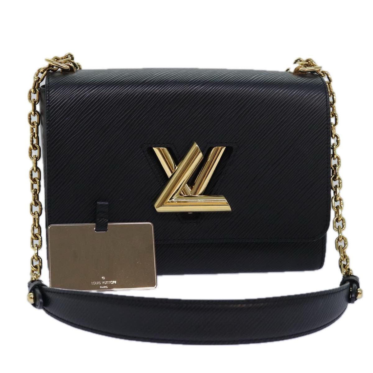 Louis Vuitton Twist Black Leather Shoulder Bag (Pre-Owned) Size ONE SIZE - 1 Thumbnail