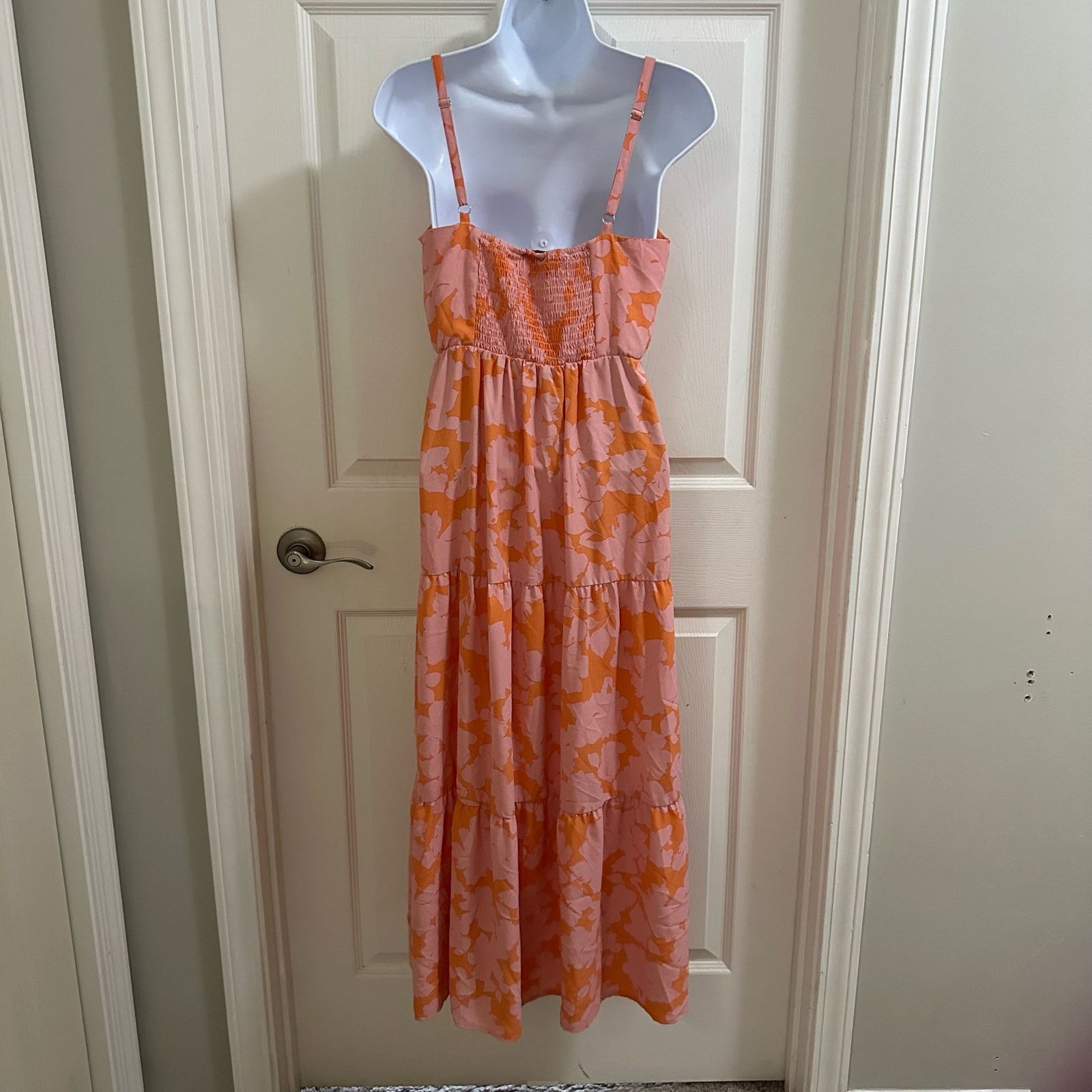 Other SOCIAL STANDARD by Sanctuary Pink Orange Back Smock Dress S Size S / US 4 / IT 40 - 4 Thumbnail