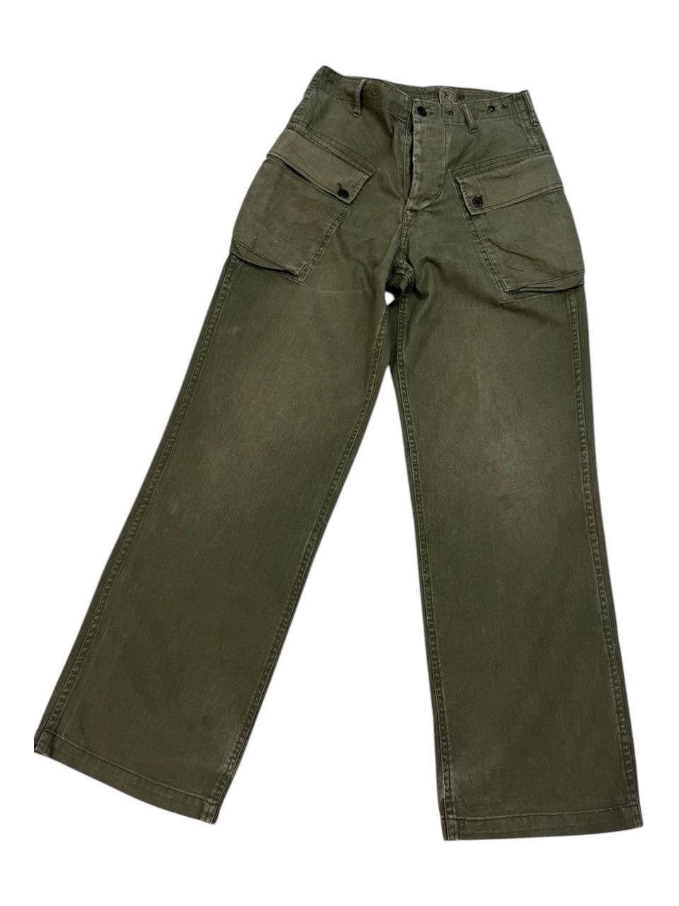Japanese Brand × The Real McCoy's Vintage USMC P44 Monkey Pants By YMCL Size US 28 / EU 44 - 2 Thumbnail