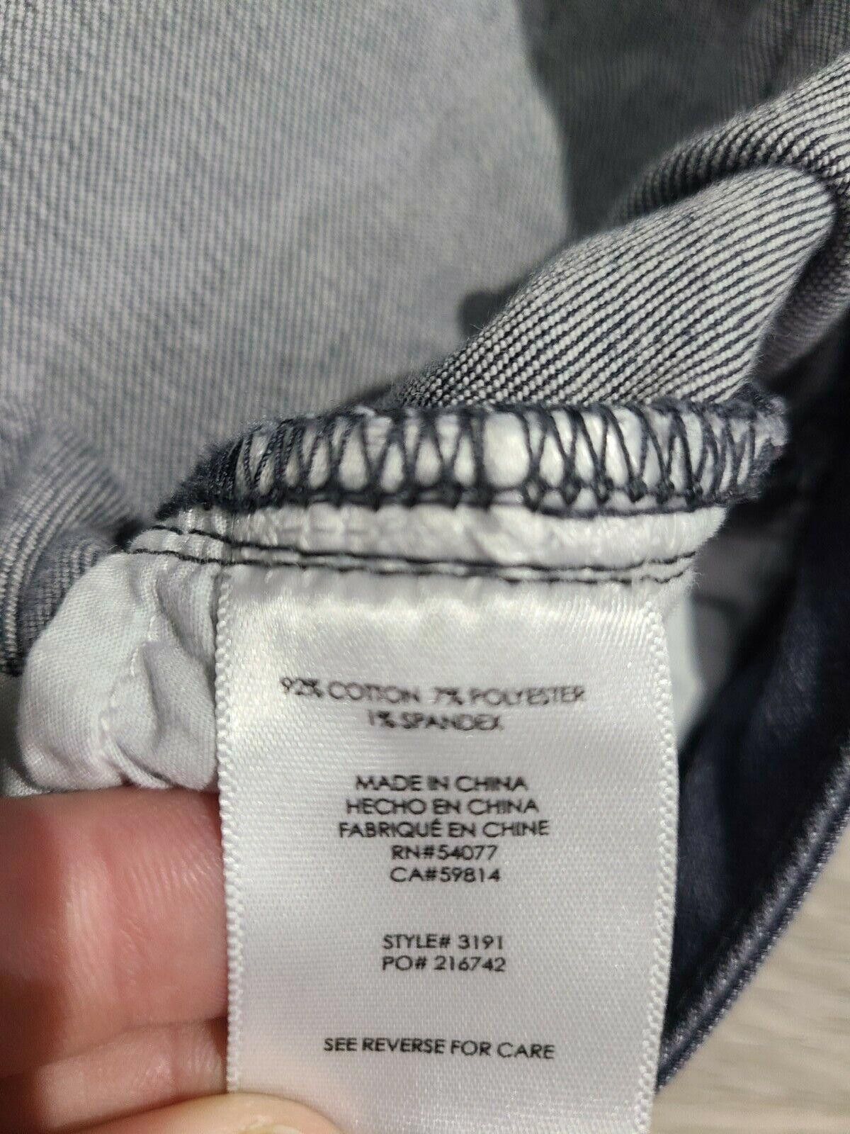 Designer Cabi Jeans 6 Slim Boyfriend Grey Stretch Mid Rise Size 28" / US 6 / IT 42 - 4 Thumbnail