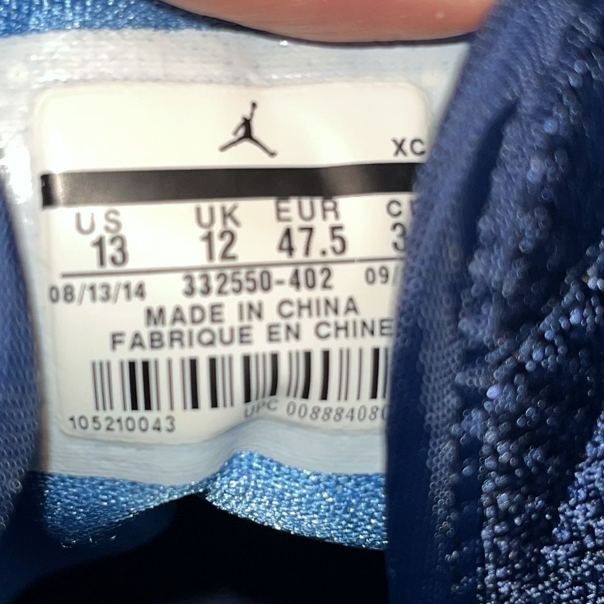 Jordan Brand × Nike Mens Size 13 - Air Jordan 1 Retro High CP3 332550-402 Size US 13 / EU 46 - 8 Thumbnail