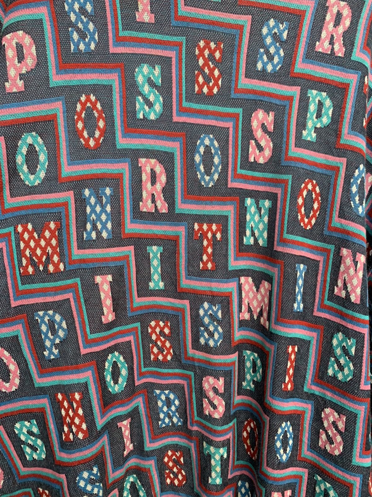 Missoni × Vintage Vintage Missoni Sport All Over Print Logo Sweatshirt Size US M / EU 48-50 / 2 - 4 Thumbnail