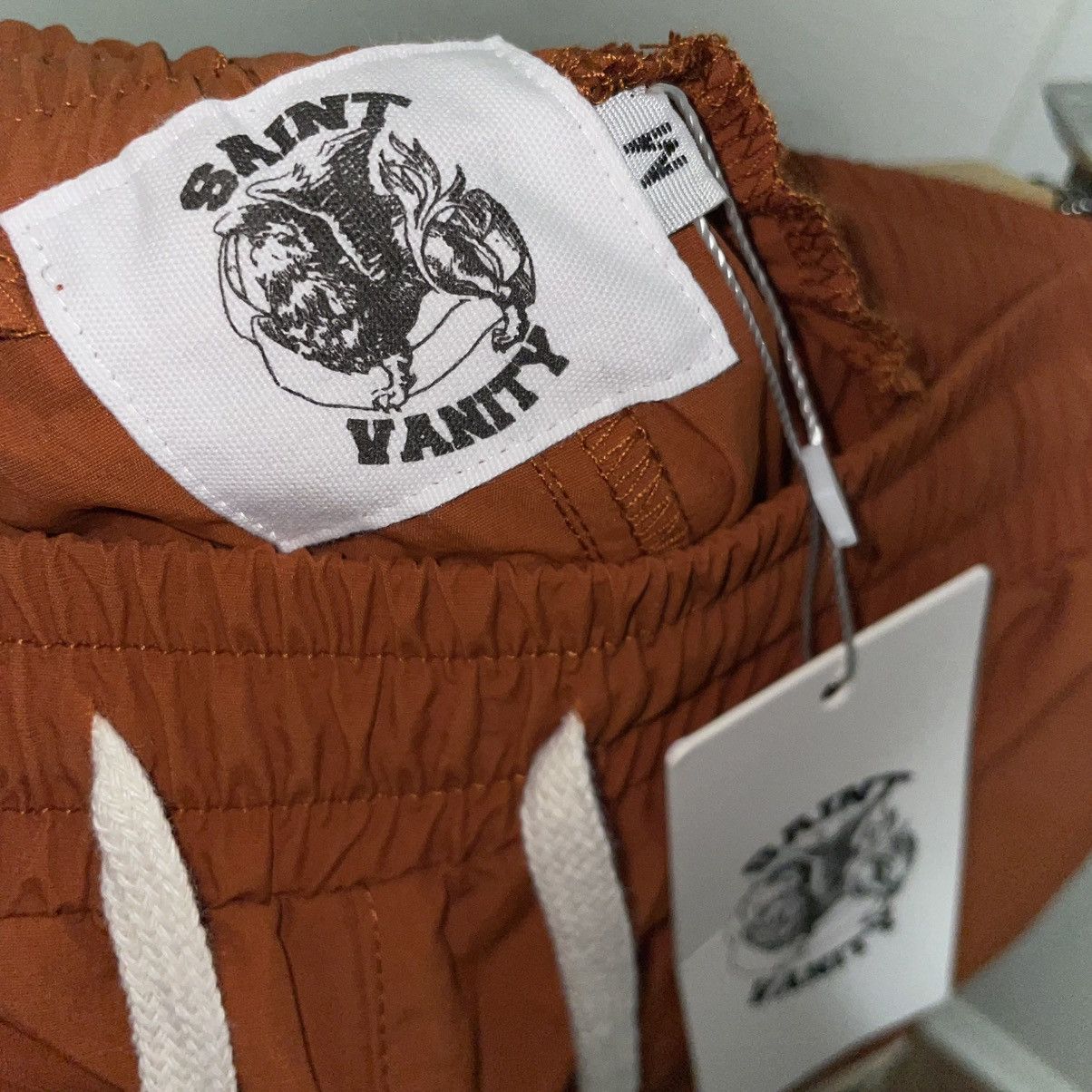 Saint Vanity Saint Vanity Snap Off Baggy Track Pants Size US 31 - 3 Thumbnail
