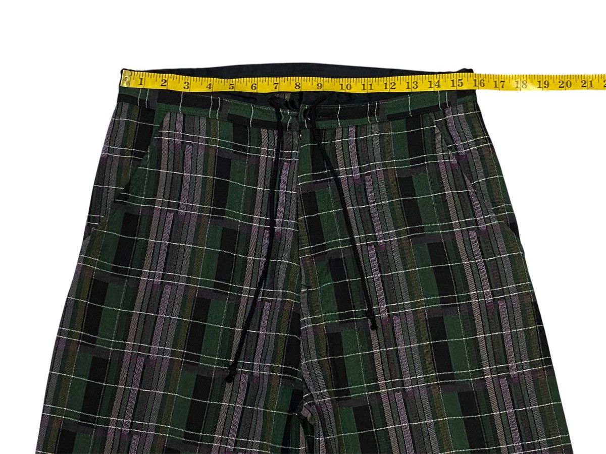 Y's Y’s Yohji Yamamoto Tartan Check Wide-Leg Trousers Size US 31 - 12 Thumbnail