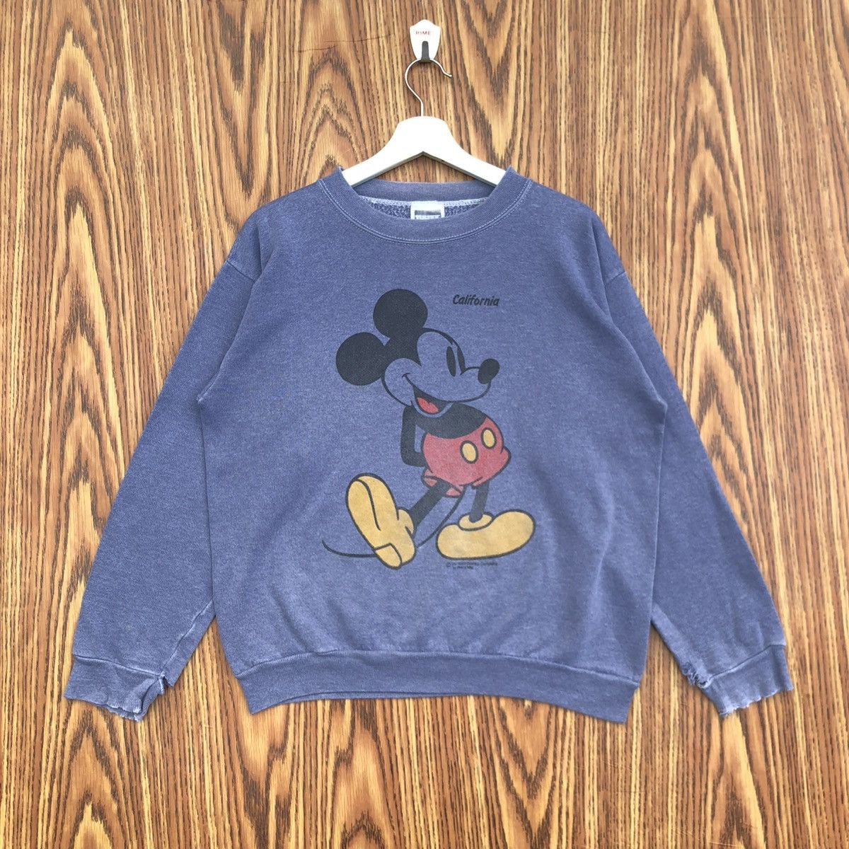 Cartoon Network × Mickey Mouse × Vintage Vintage Mickey Mouse California Sweatshirt Pullover Size US L / EU 52-54 / 3 - 1 Thumbnail