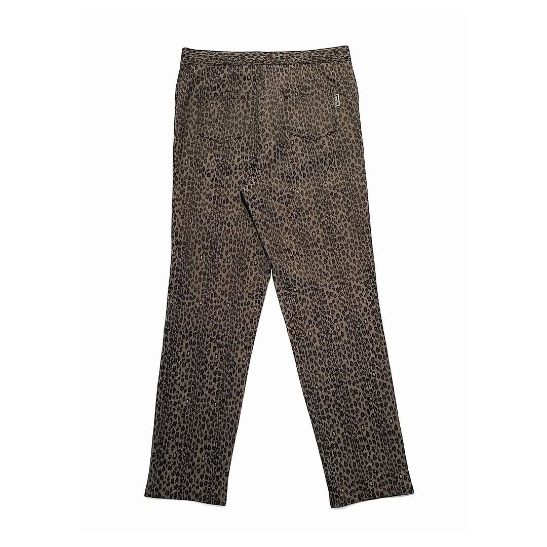 Fendi Vintage FENDI Leopard Pants Size 30" / US 8 / IT 44 - 6 Thumbnail