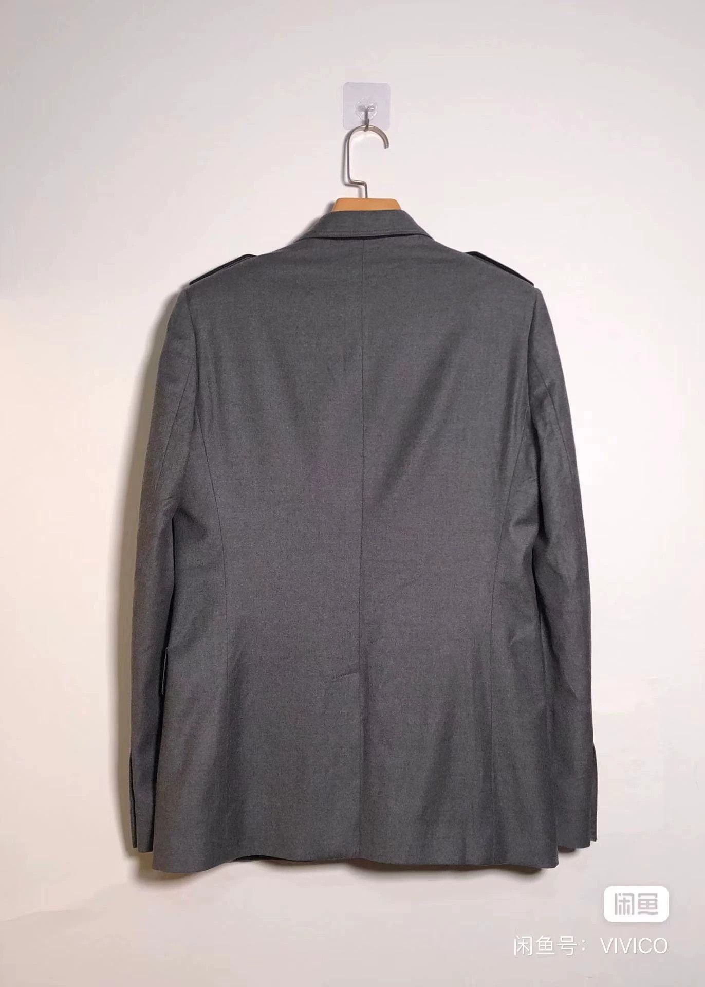 Balenciaga balenciaga dark gray blazer 175+ Size 46R - 3 Thumbnail