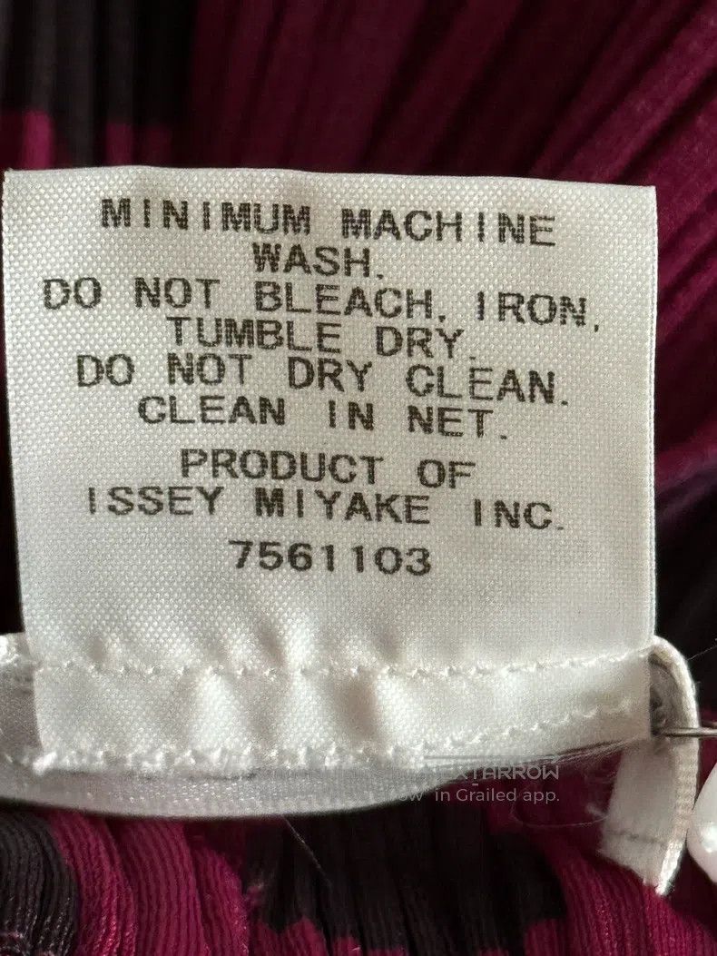 Issey Miyake Issey Miyake Red Midi Skirt Size 23" - 4 Thumbnail
