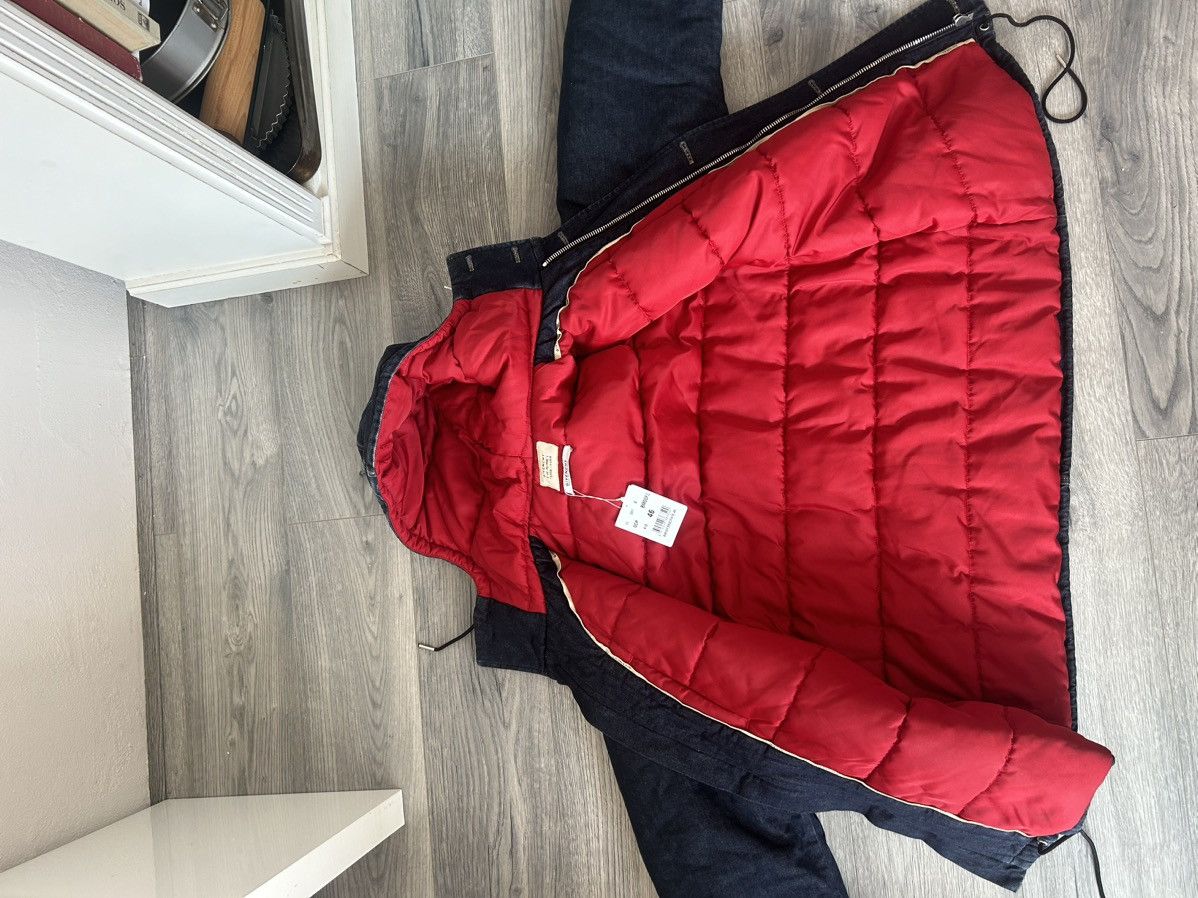 Givenchy Oversized Indigo Denim Puffer Jacket Size US S / EU 44-46 / 1 - 14 Thumbnail