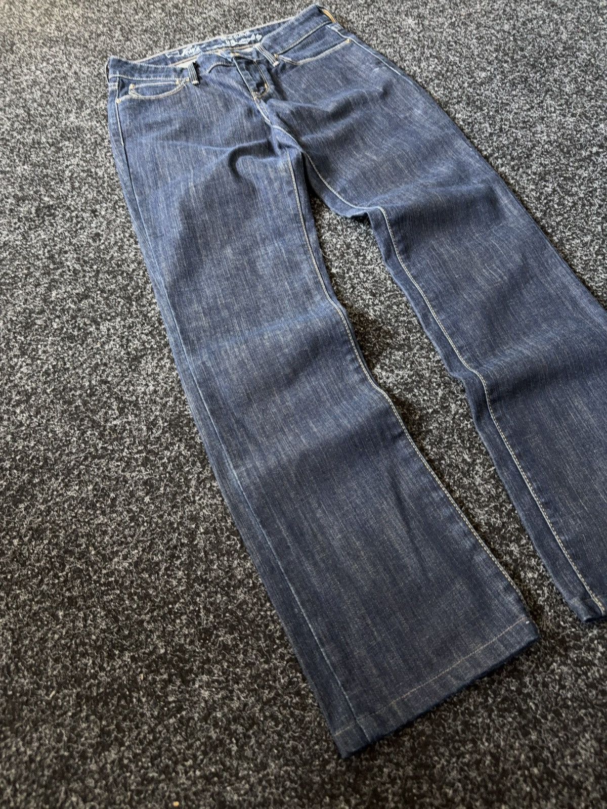Levi's Western 00s Y2K Levi’s Demi Curve Straight Leg Jeans W25 Size 25" / US 0 / IT 36 - 2 Thumbnail