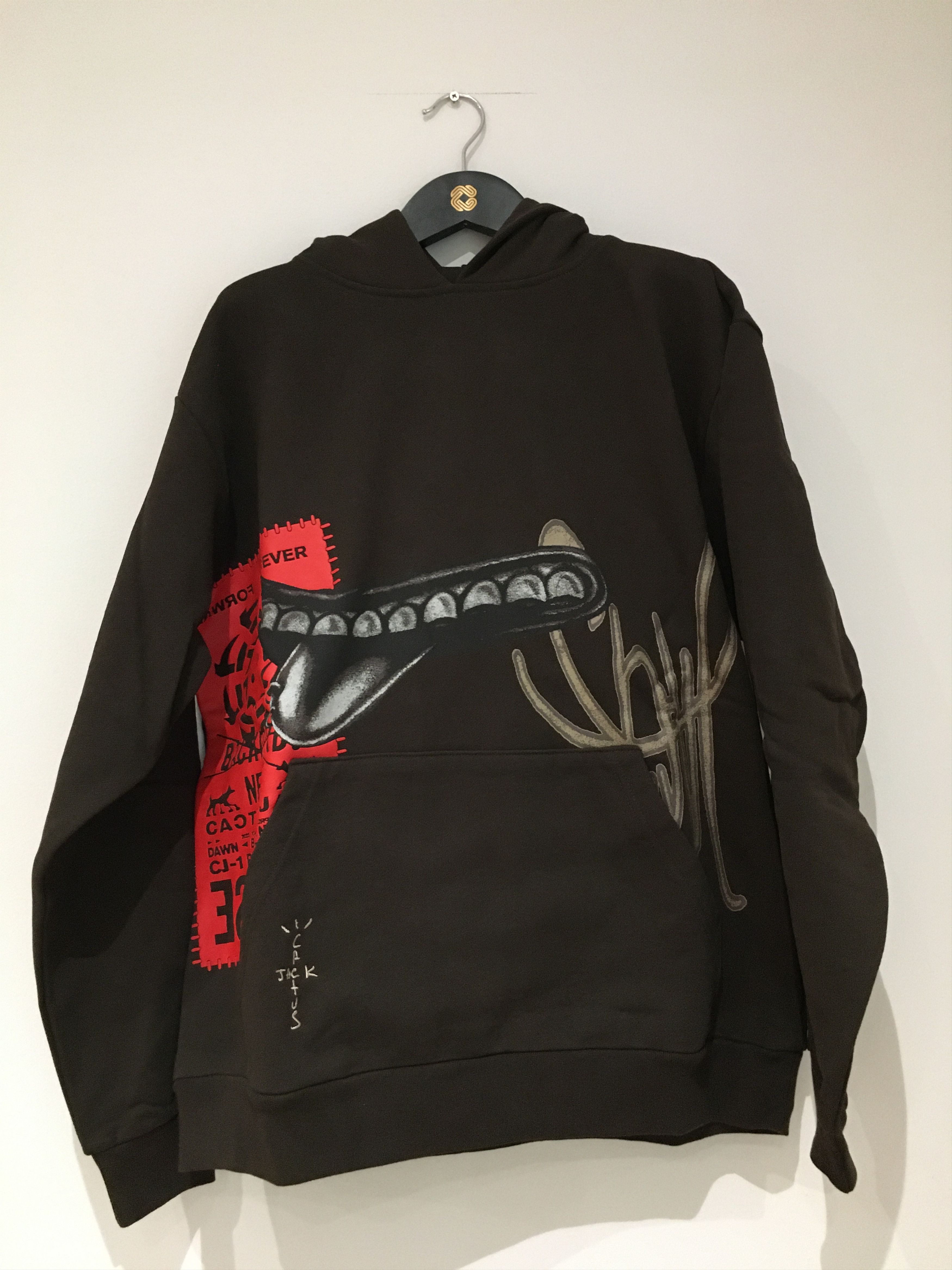 Travis Scott Travis Scott Grin Hoodie | Grailed