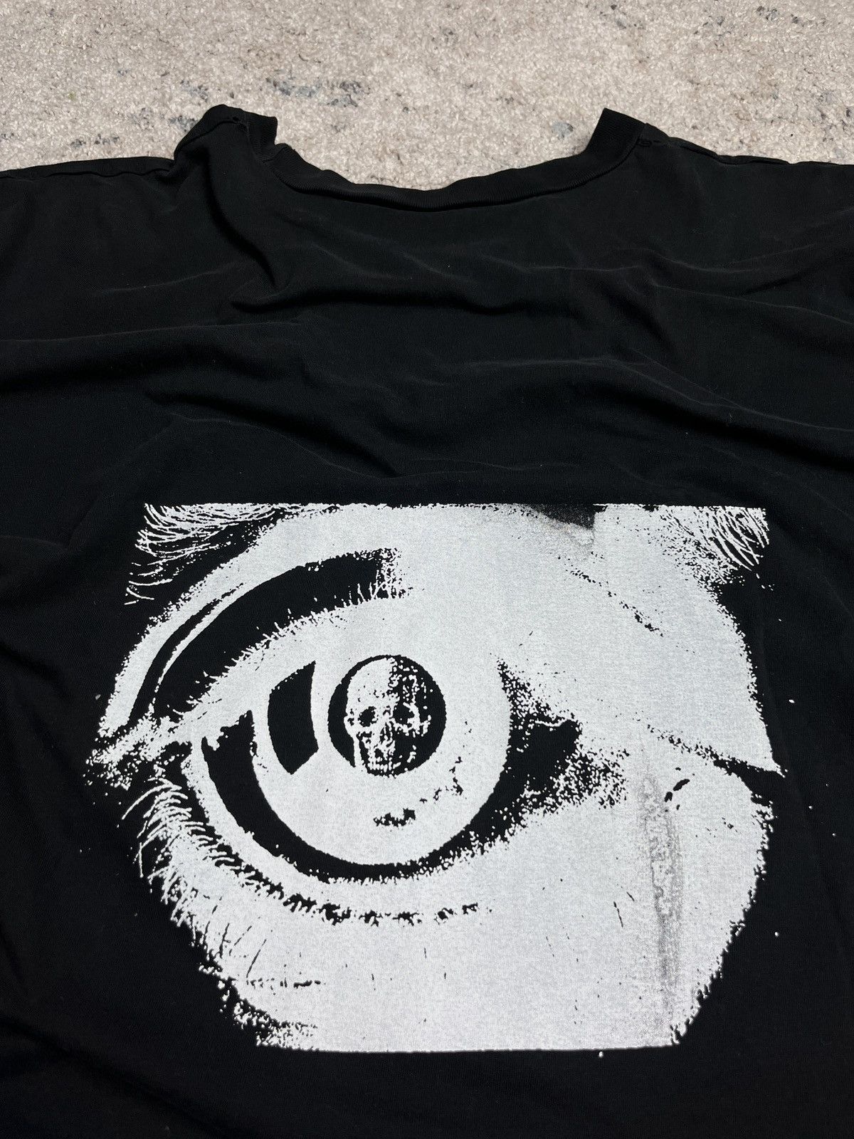 Vintage 1990s MC ESCHER OPTICAL ILLUSION SPHERE TEE - № 995 Size US XL / EU 56 / 4 - 4 Thumbnail
