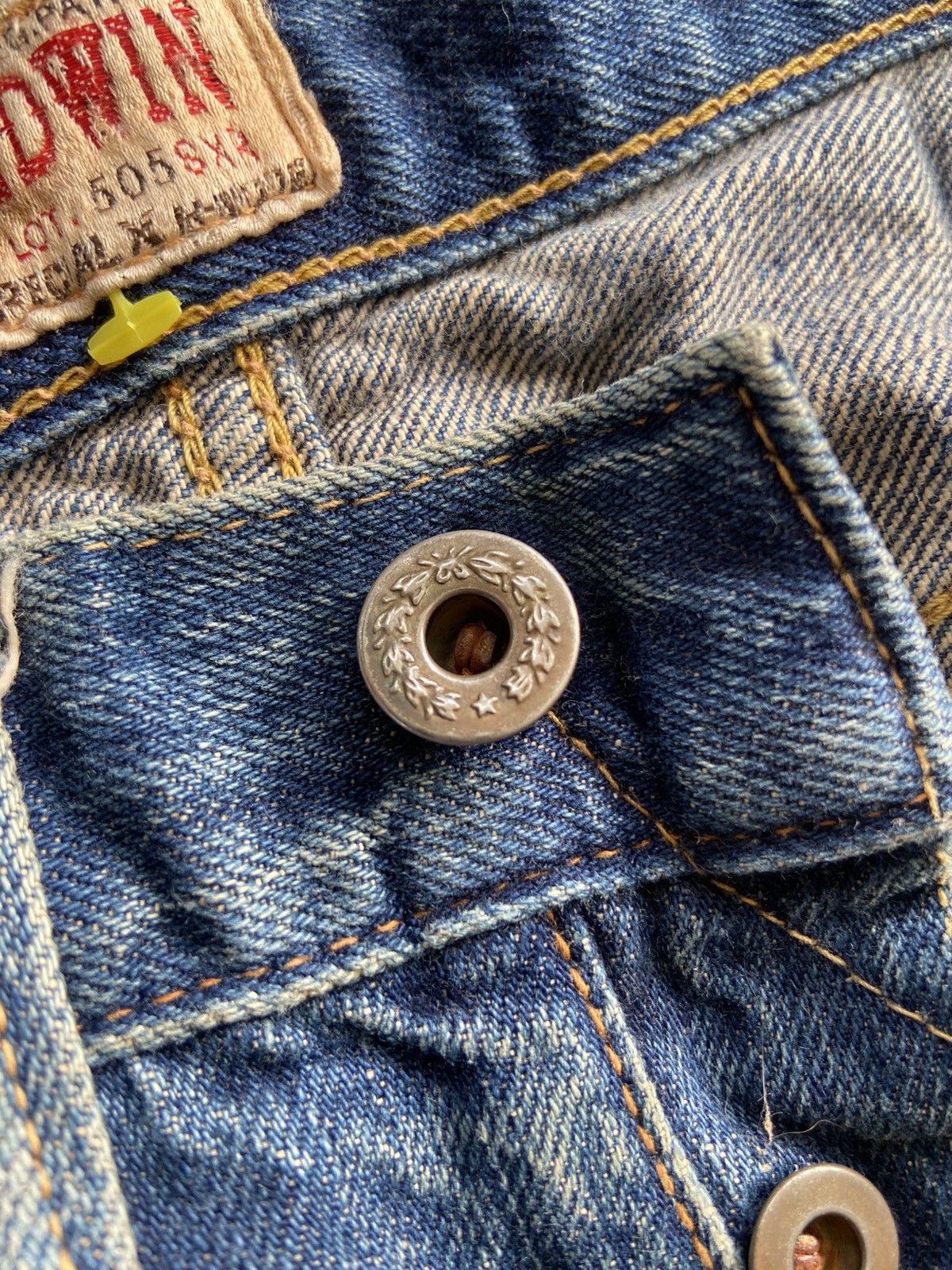 Edwin 1990s Edwin 505S - Vintage Ripped Selvedge Denim Pants Size US 31 - 7 Thumbnail
