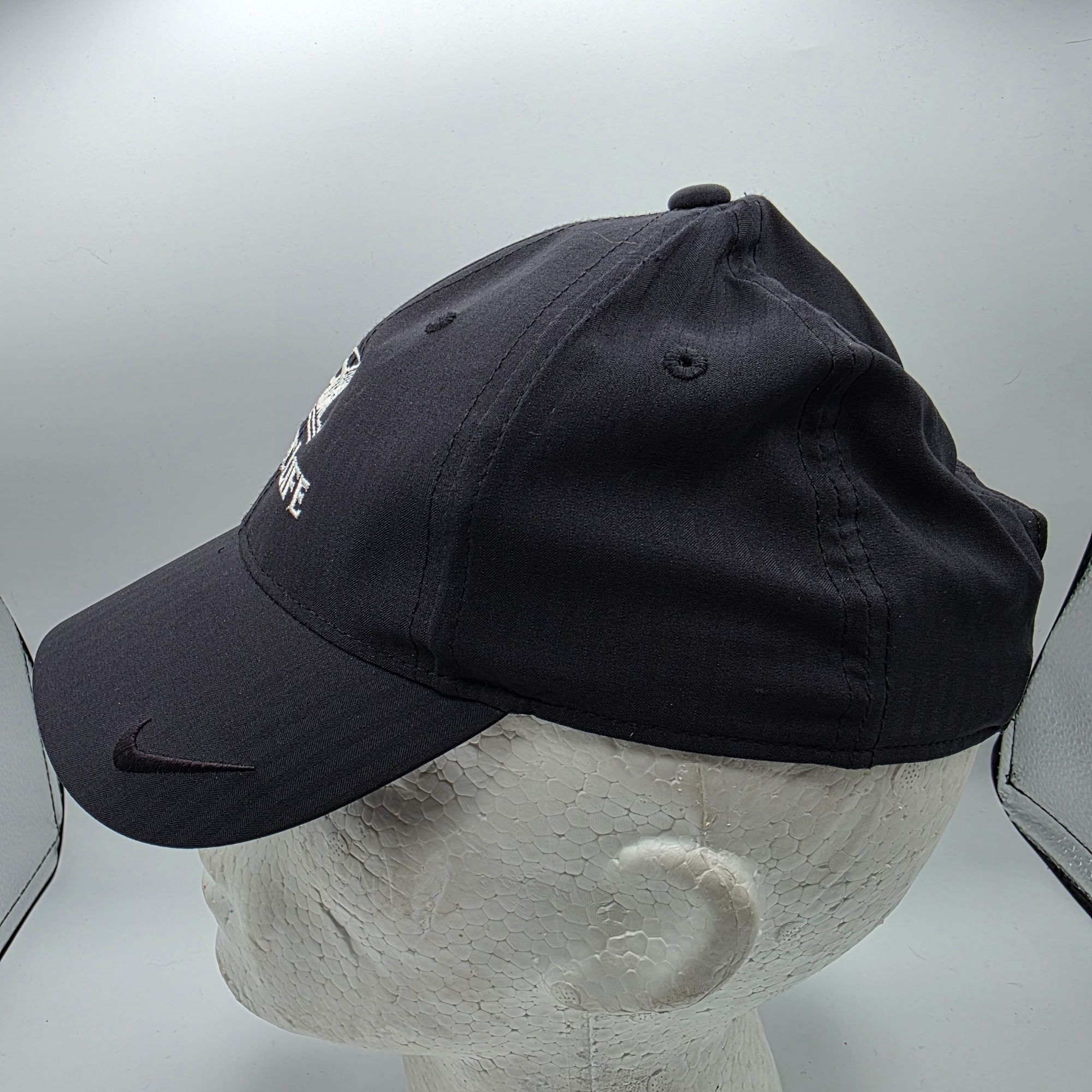 Nike Nike Heritage86 Dri Fit Mens Adjustable Black Hat Pacific Li Size ONE SIZE - 2 Thumbnail