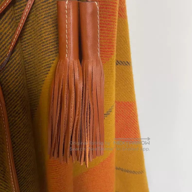 Hermes Hermes Cashmere Shawl Cape Size M / US 6-8 / IT 42-44 - 8 Thumbnail