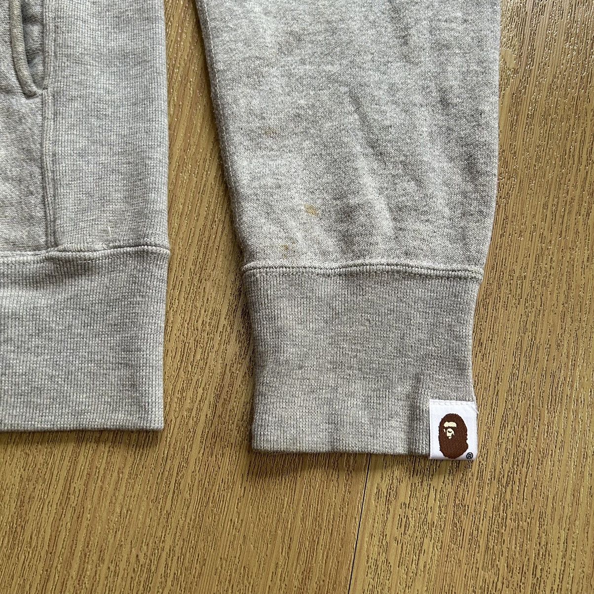 Bape A Bathing Ape Baby Milo Mario Monogram Full Zip Hoodie Size US S / EU 44-46 / 1 - 4 Thumbnail
