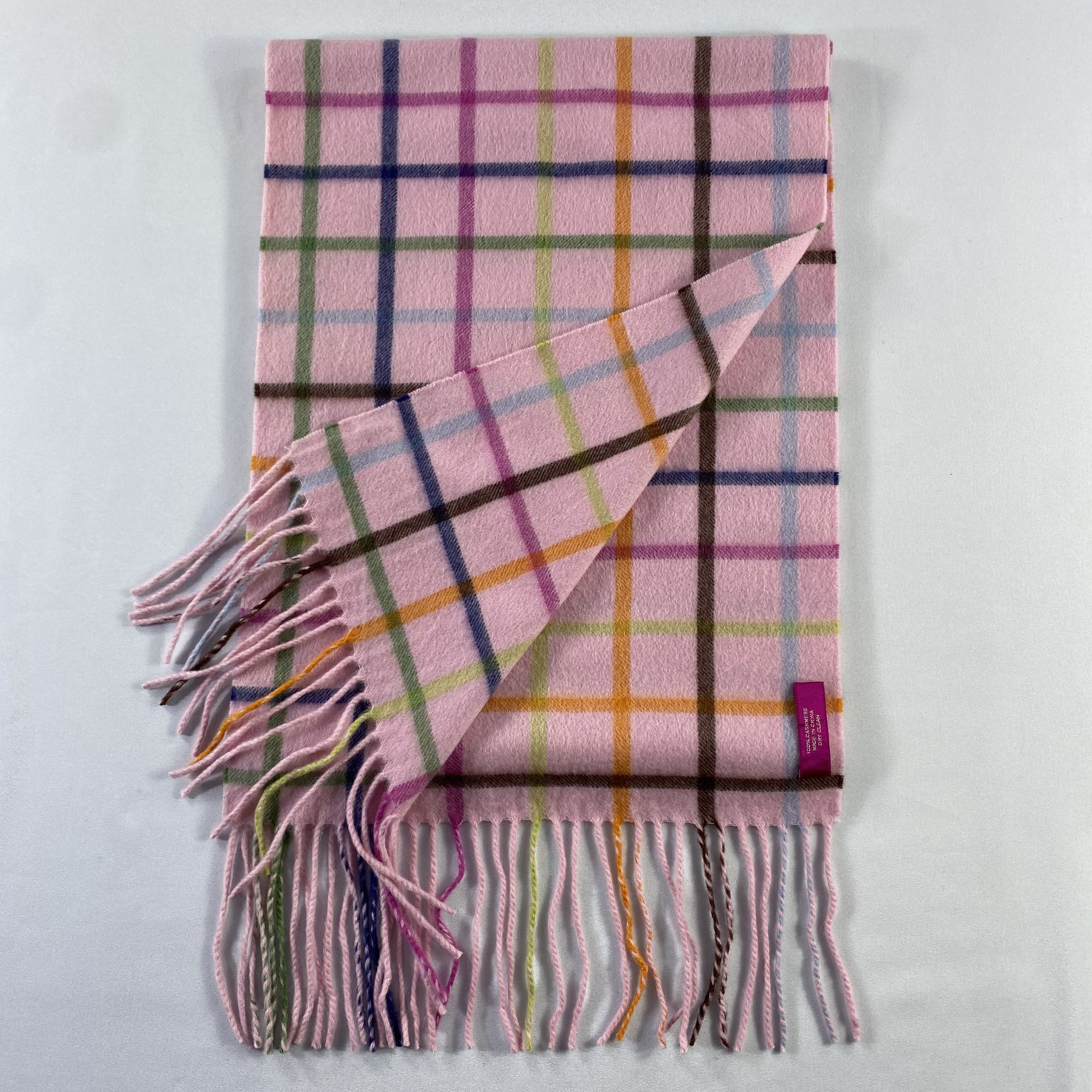 Coach Coach Scarf Plaid Neck Wrap Cashmere Muffler Size ONE SIZE - 4 Thumbnail