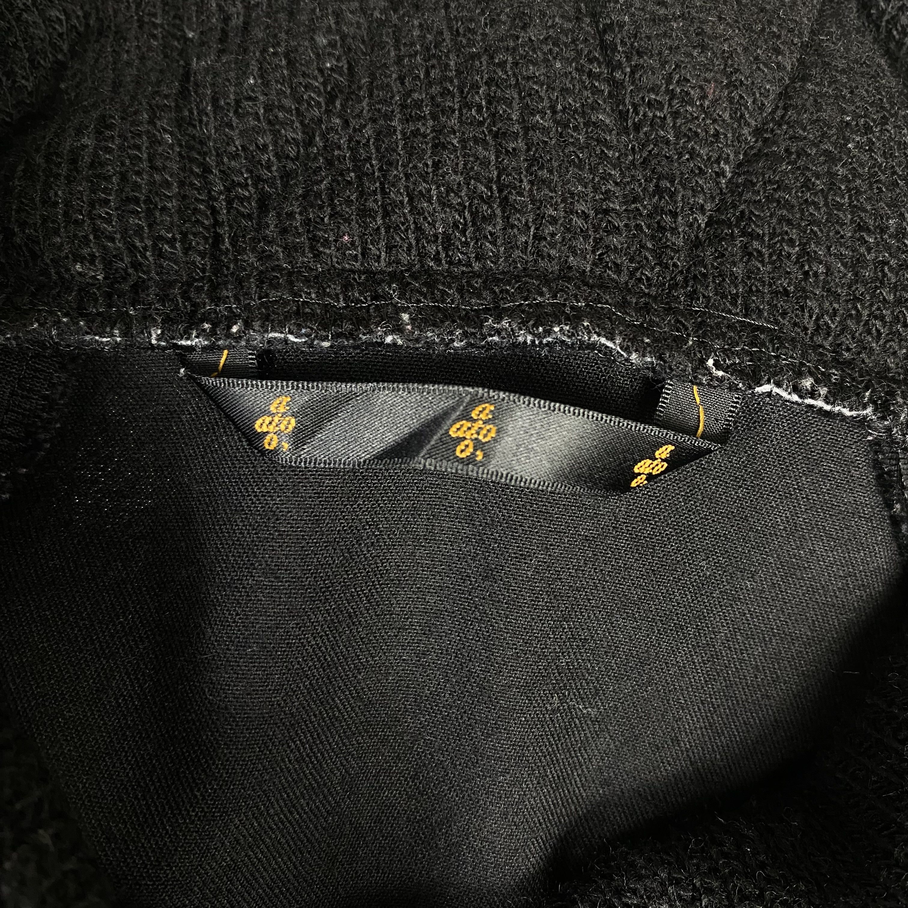 Ato Matsumoto 💥ATO BY CHIKA AOYAMA HIGN NECK COTTON SWEATSHIRT Size M / US 6-8 / IT 42-44 - 7 Thumbnail