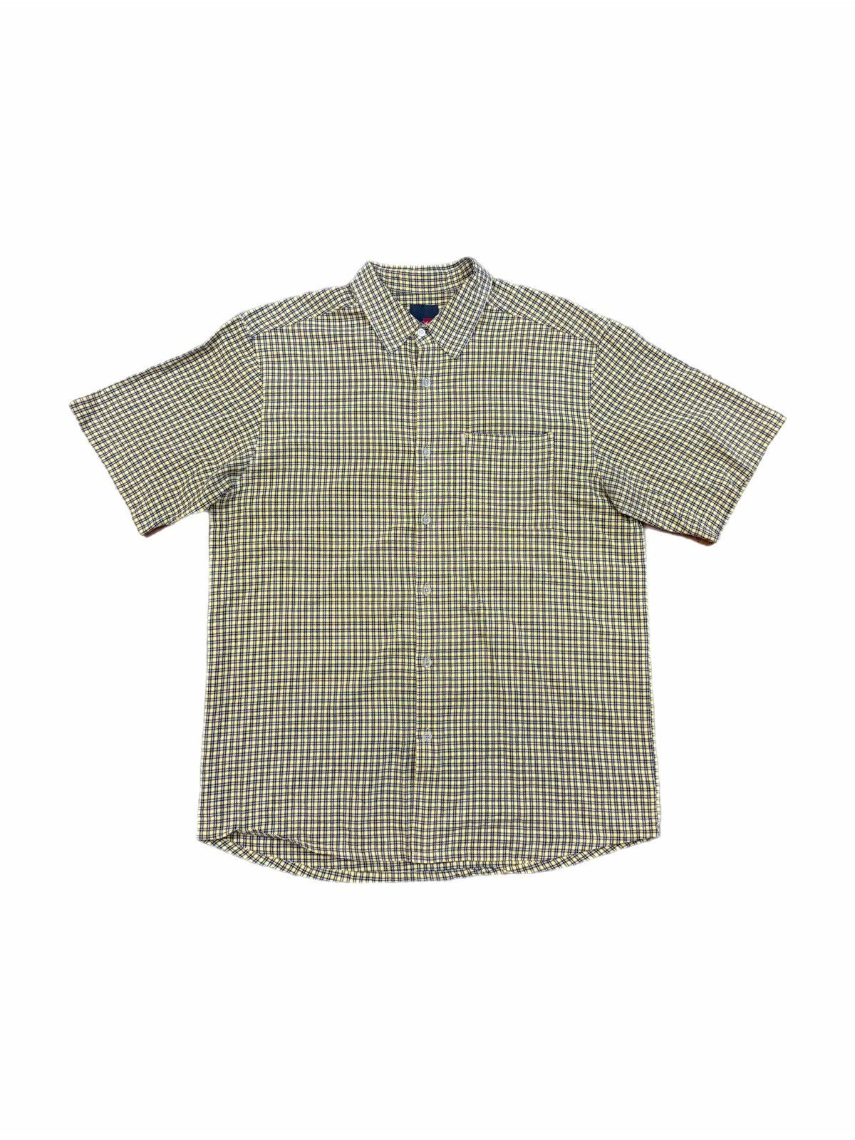 Quiksilver Vintage 90s Quiksilver Shirt Plaid Short Sleeve Button Front Size US M / EU 48-50 / 2 - 1 Thumbnail