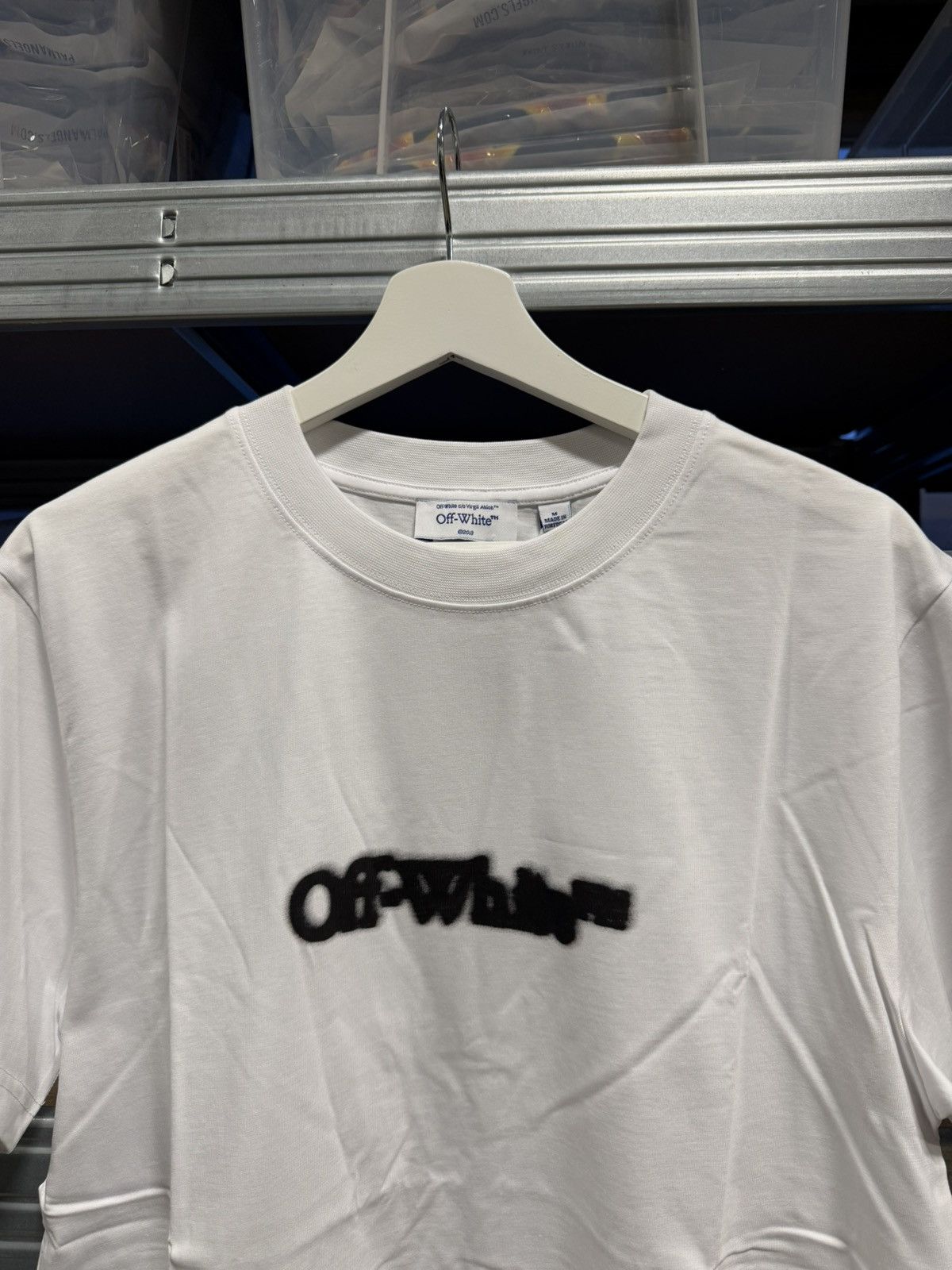 Off-White Off-White Spray Arrow T-Shirt NEW 550$ Size US L / EU 52-54 / 3 - 3 Thumbnail