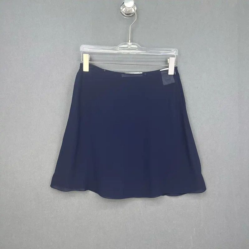 Dior Dior Navy Cotton Women's Skirt 0089 Size 28" / US 6 / IT 42 - 1 Thumbnail