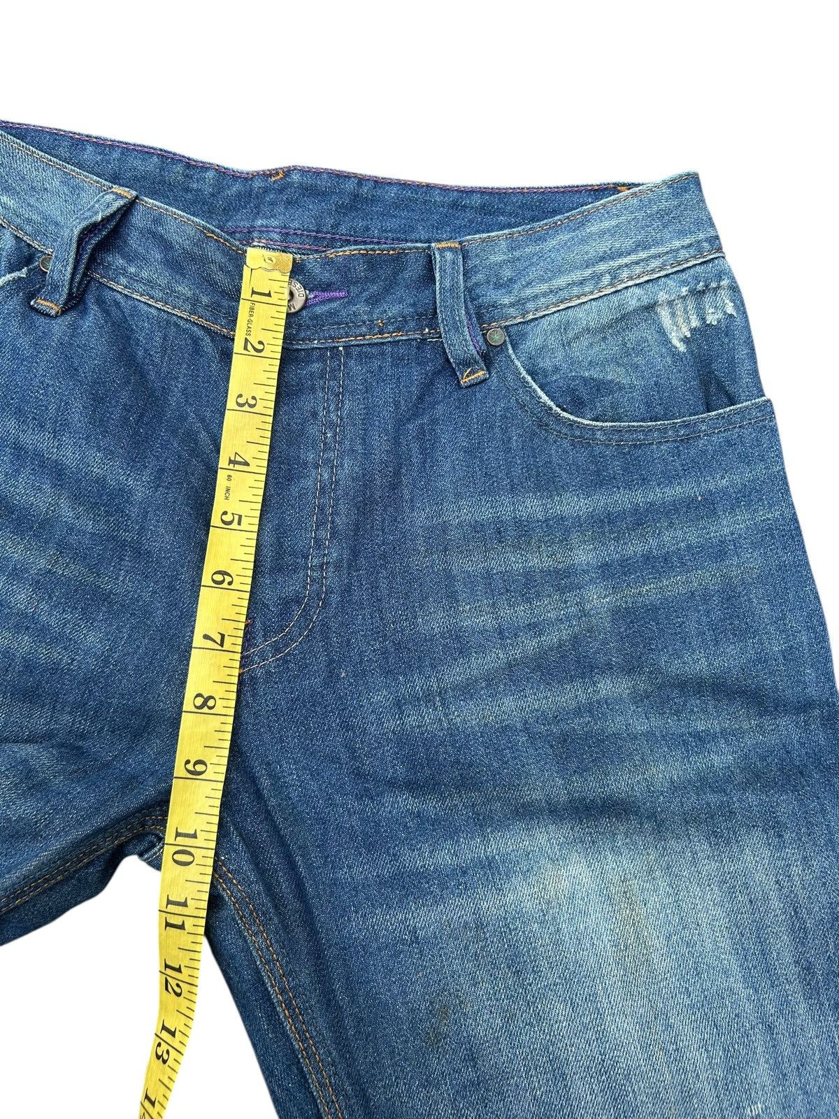 Diesel Flare Diesel Button Fly Distressed Denim Jeans Size US 32 / EU 48 - 22 Thumbnail