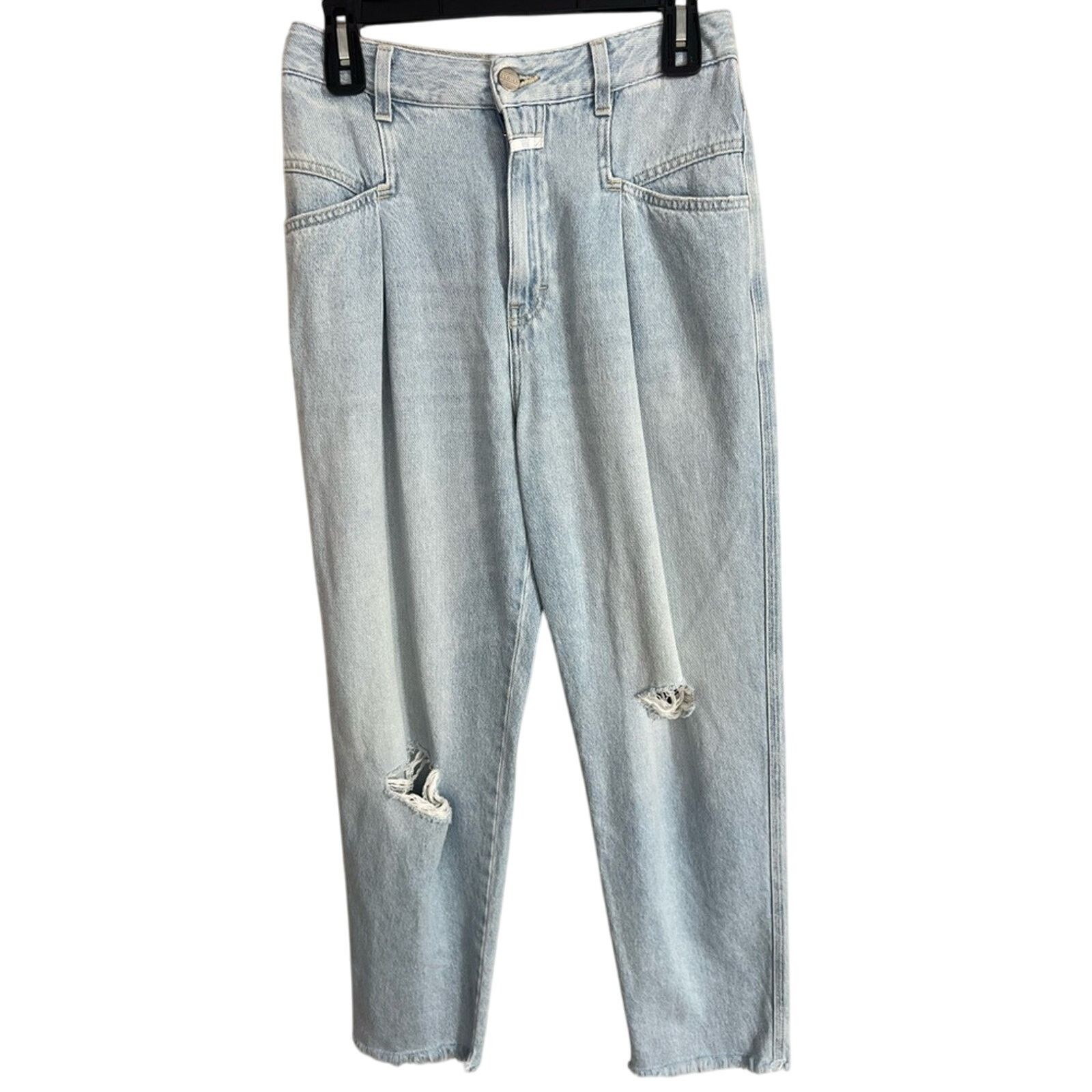 Closed Denim Jeans 26 Made In Italy Pearl C91050 28x27 CLEAN