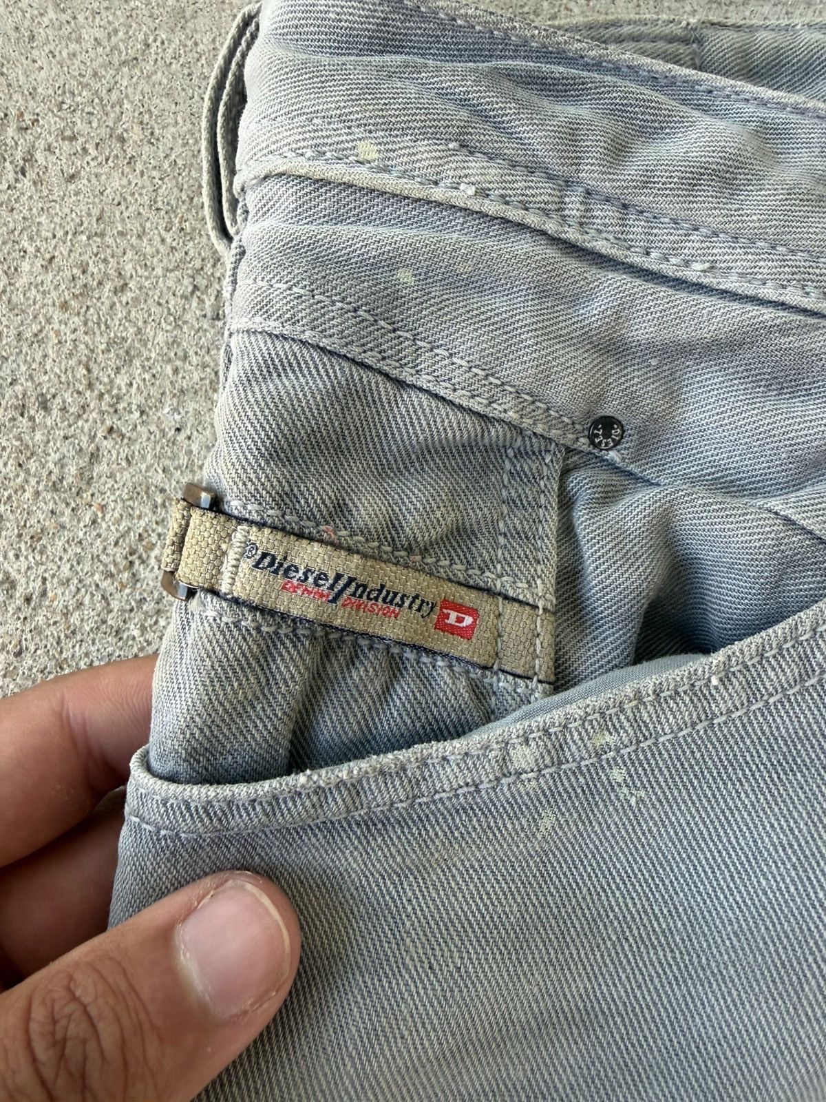 Diesel Diesel Belther 0818v Wash Regular Slim Tapered Denim Jeans Size US 26 / EU 42 - 3 Thumbnail