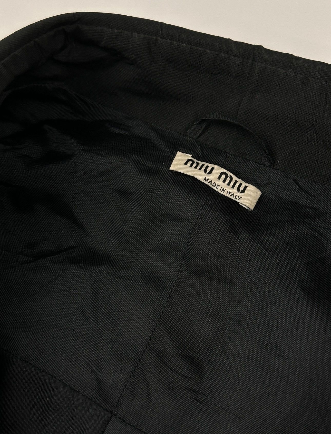Miu Miu Miu Miu Black Trench Size M / US 6-8 / IT 42-44 - 2 Thumbnail