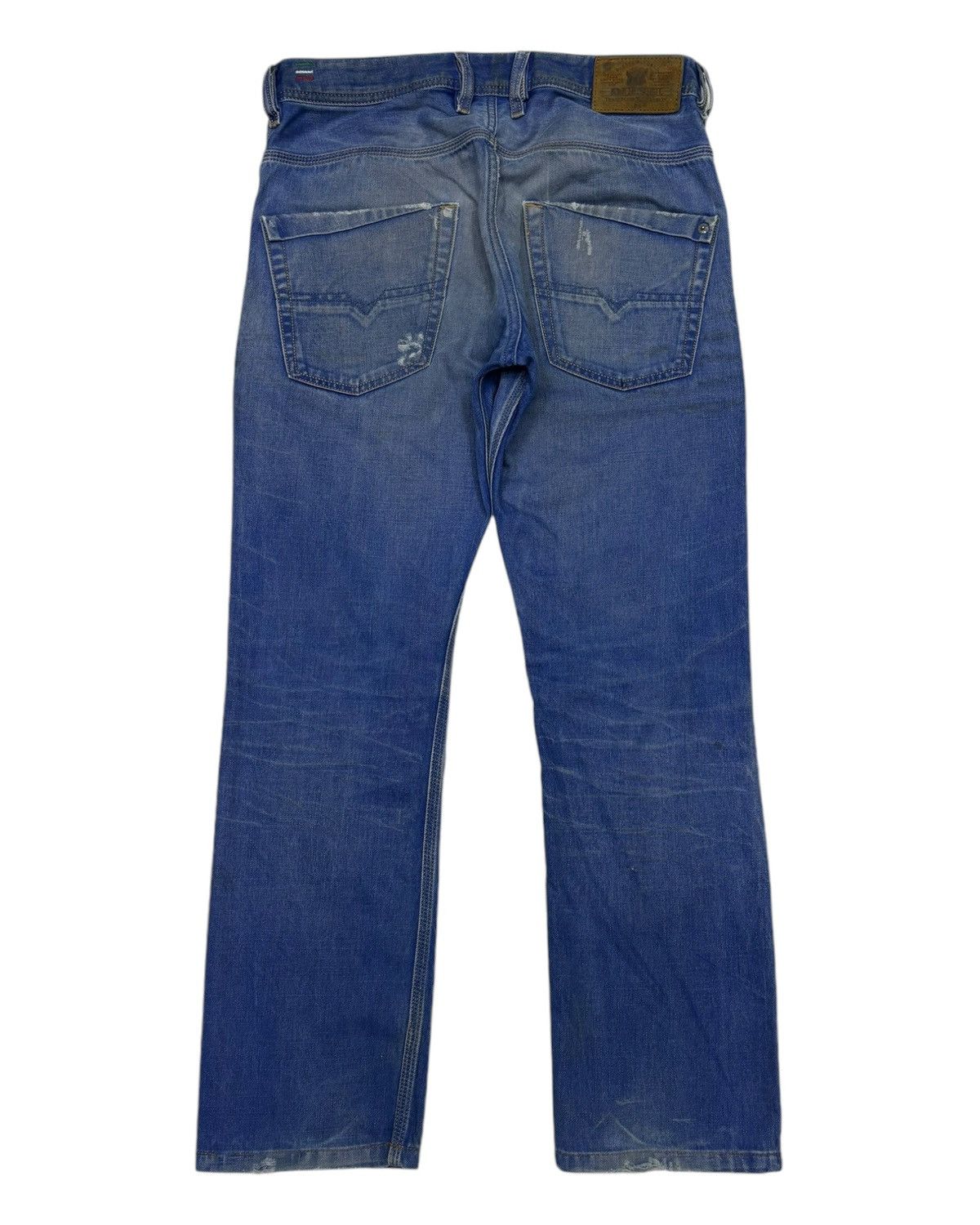 Diesel Vintage Diesel Blue Distressed Denim Jeans Size US 30 / EU 46 - 8 Thumbnail