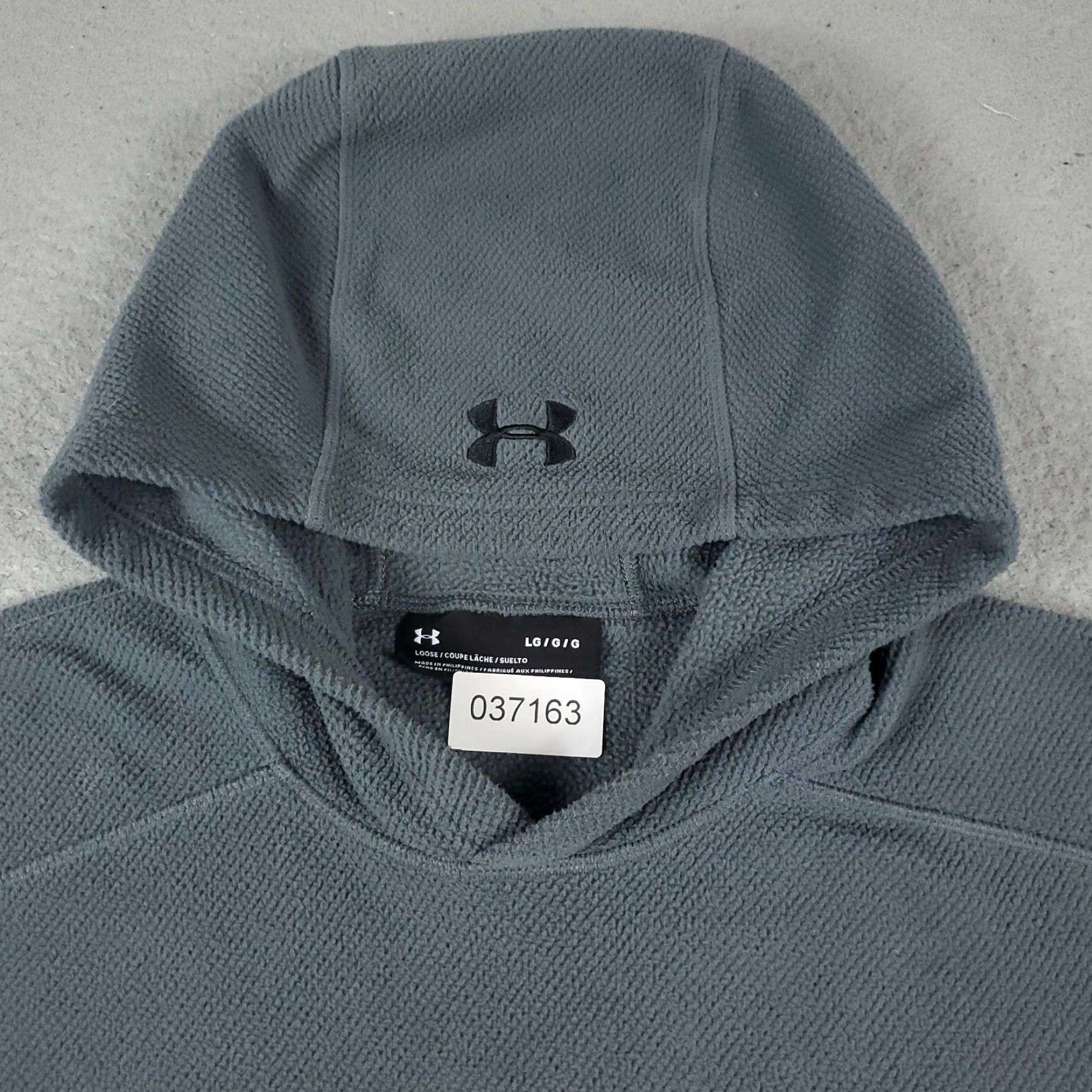 Under Armour VINTAGE Under Armour Hoodie Sweater Pullover Men Large Gray Casual Knit Logo Sports Size US L / EU 52-54 / 3 - 2 Thumbnail