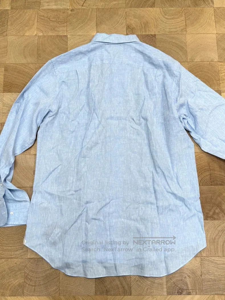 Loro Piana Loro Piana 25SS Aloe Linen Shirt. Size US XXL / EU 58 / 5 - 3 Thumbnail