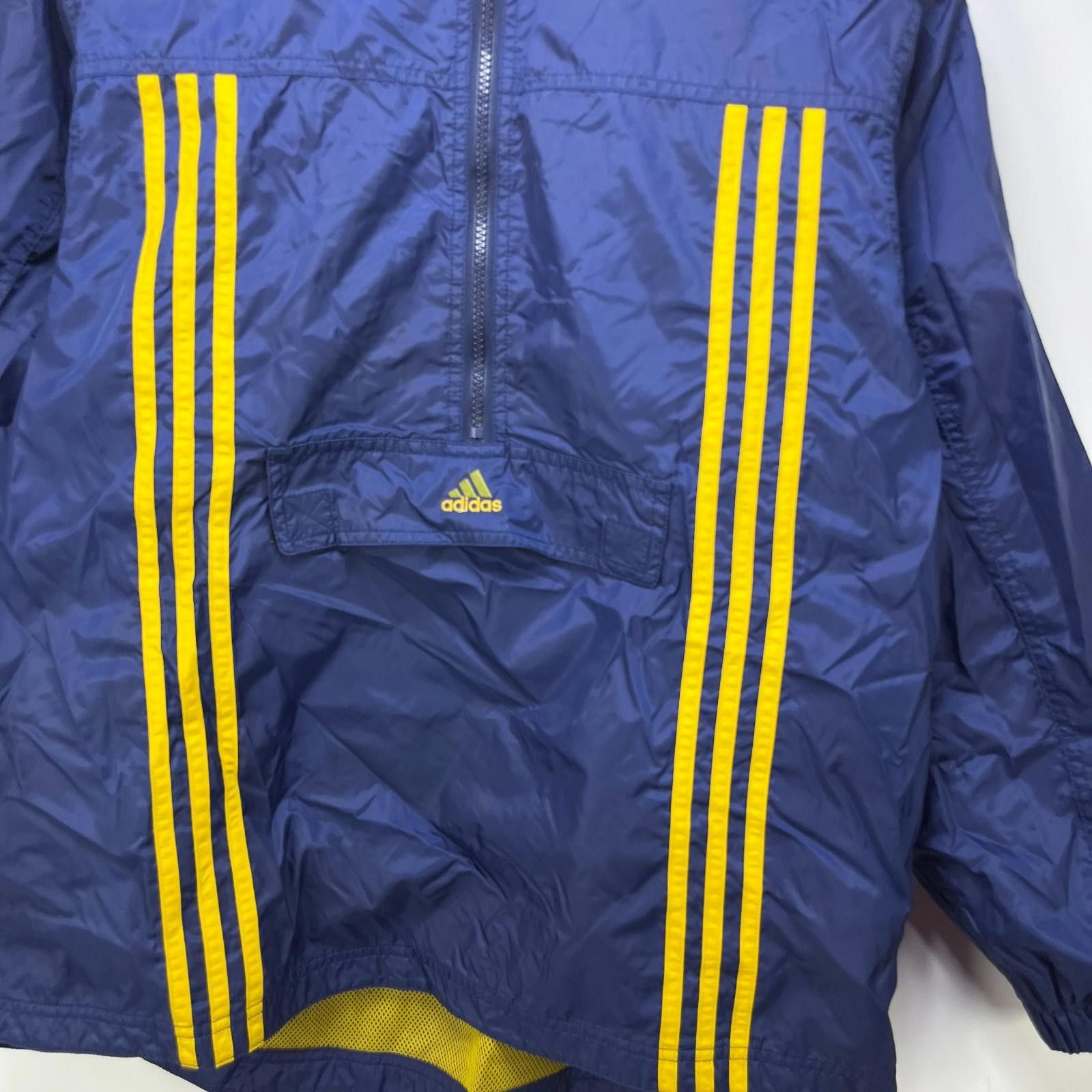 Adidas Vintage 90s Adidas Anorak Hooded Jacket Youth Large Size US L / EU 52-54 / 3 - 2 Thumbnail