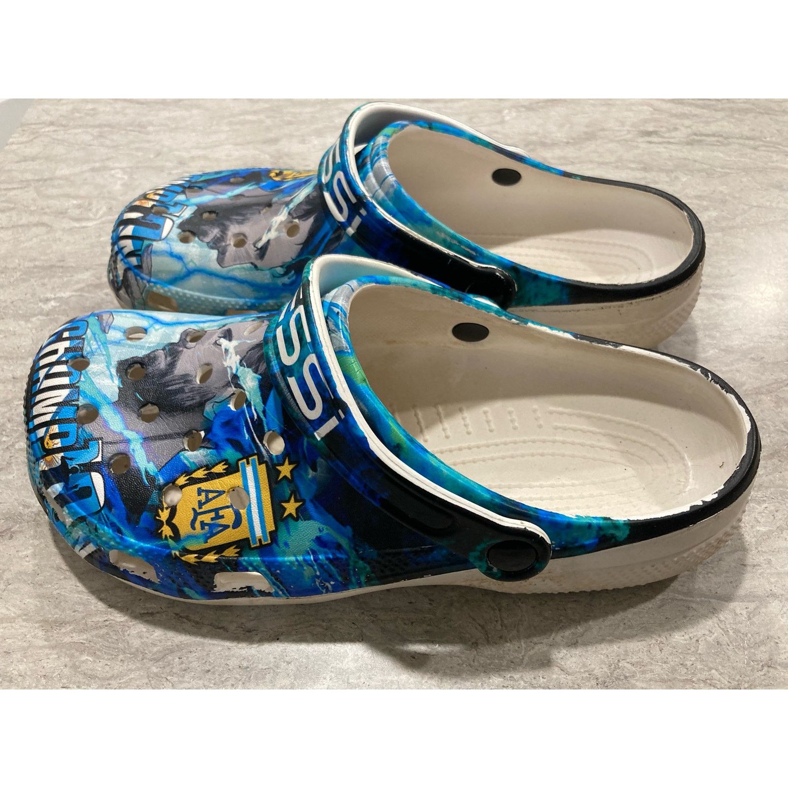 Other Lionel Messi Champions Unisex Waterproof Clog Shoes 10.5 44 Size US 10.5 / EU 43-44 - 4 Thumbnail