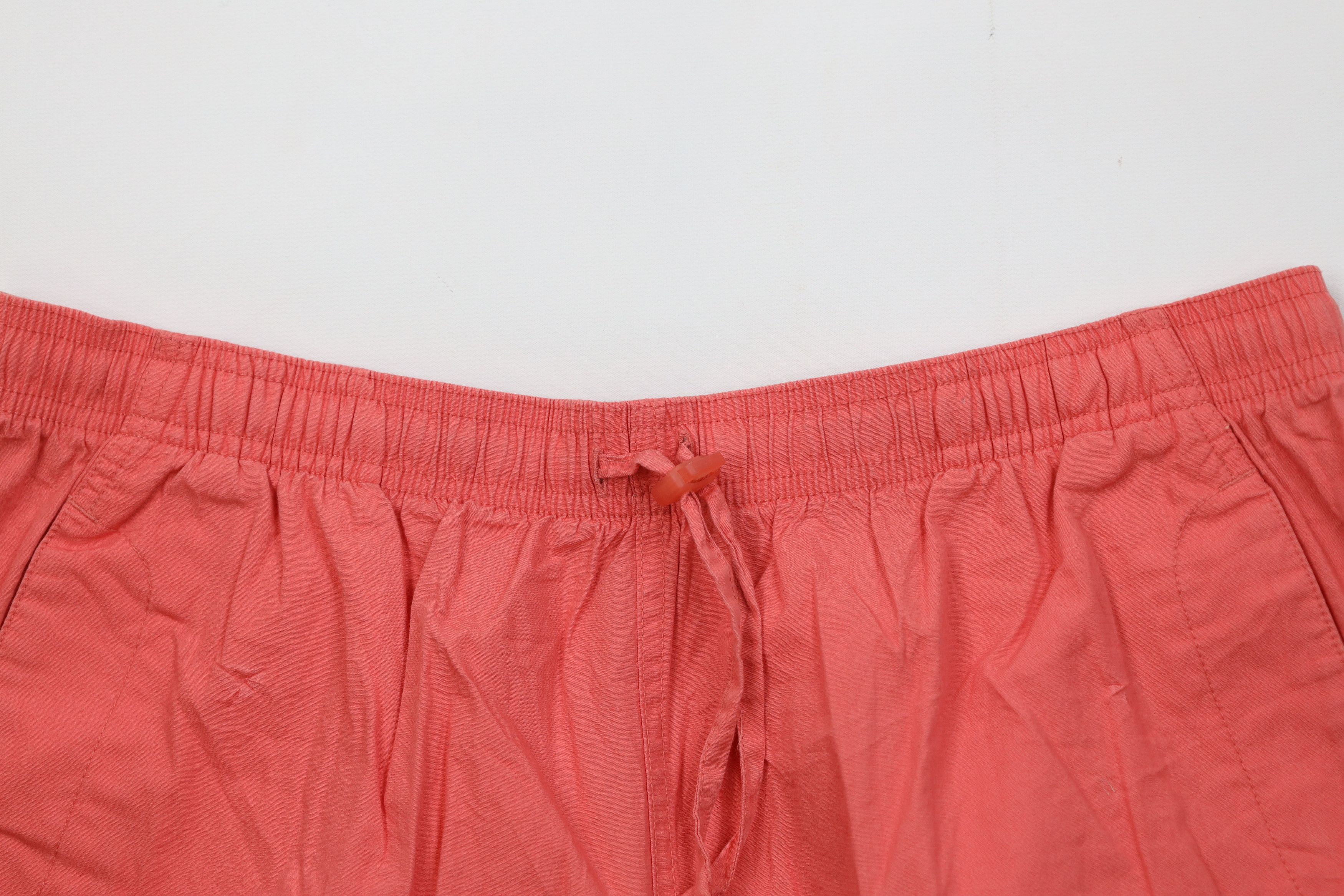 Columbia Vintage 90s Y2K Columbia Trekking Hiking Shorts Pink Cotton Size 32" / US 10 / IT 46 - 2 Thumbnail