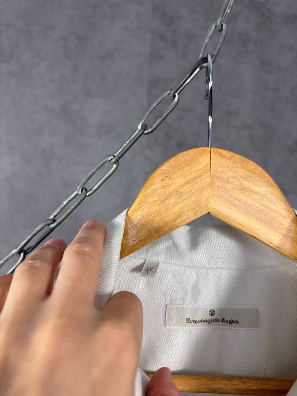 Ermenegildo Zegna Ermenegildo Zegna luxury designer pocket shirt Size US XL / EU 56 / 4 - 5 Thumbnail