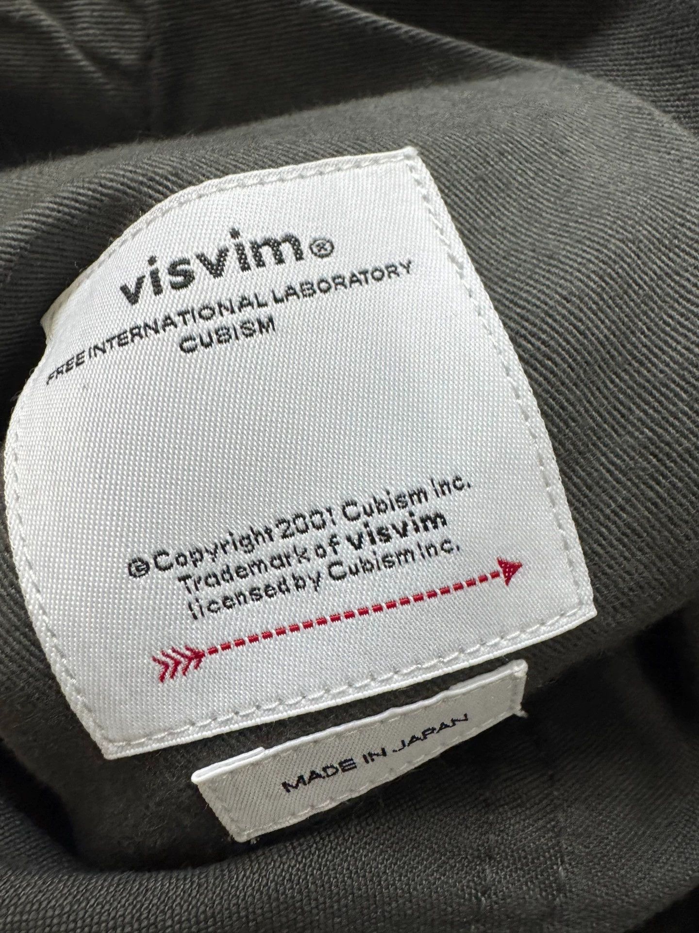 Visvim VISVIM FLUXUS 10 MOLESKIN Charcoal 2 Size US 32 / EU 48 - 2 Thumbnail