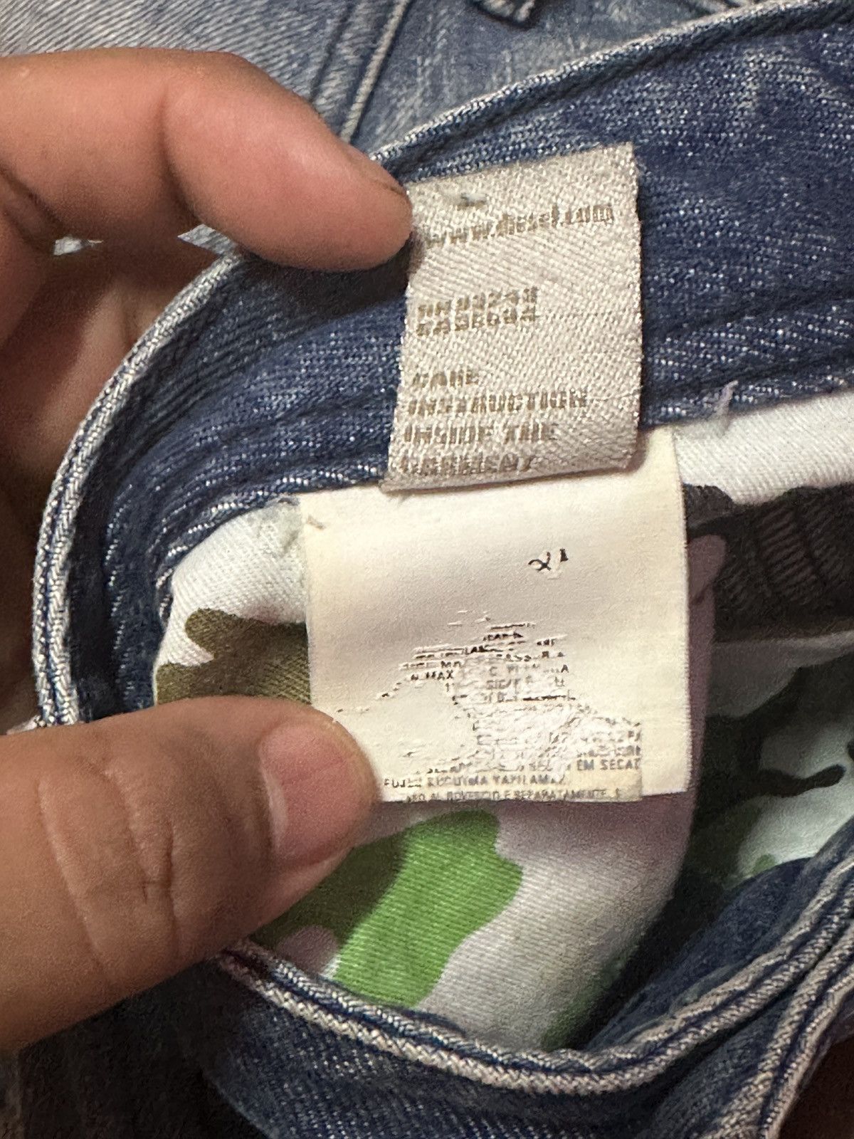 Diesel Distressed Diesel ONIJO Denim Size US 34 / EU 50 - 10 Thumbnail