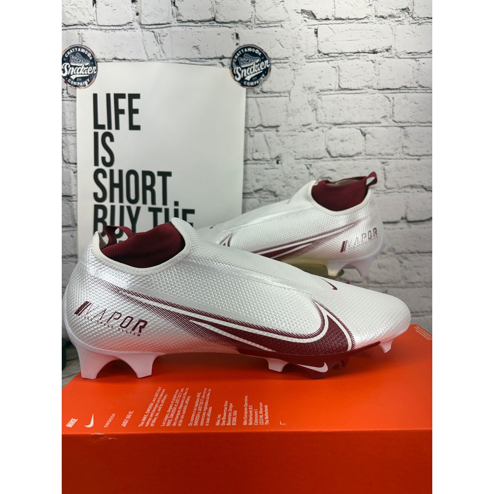 Nike Vapor Edge 360 Pro Ghost Lace NFL Football Cleat Men 16