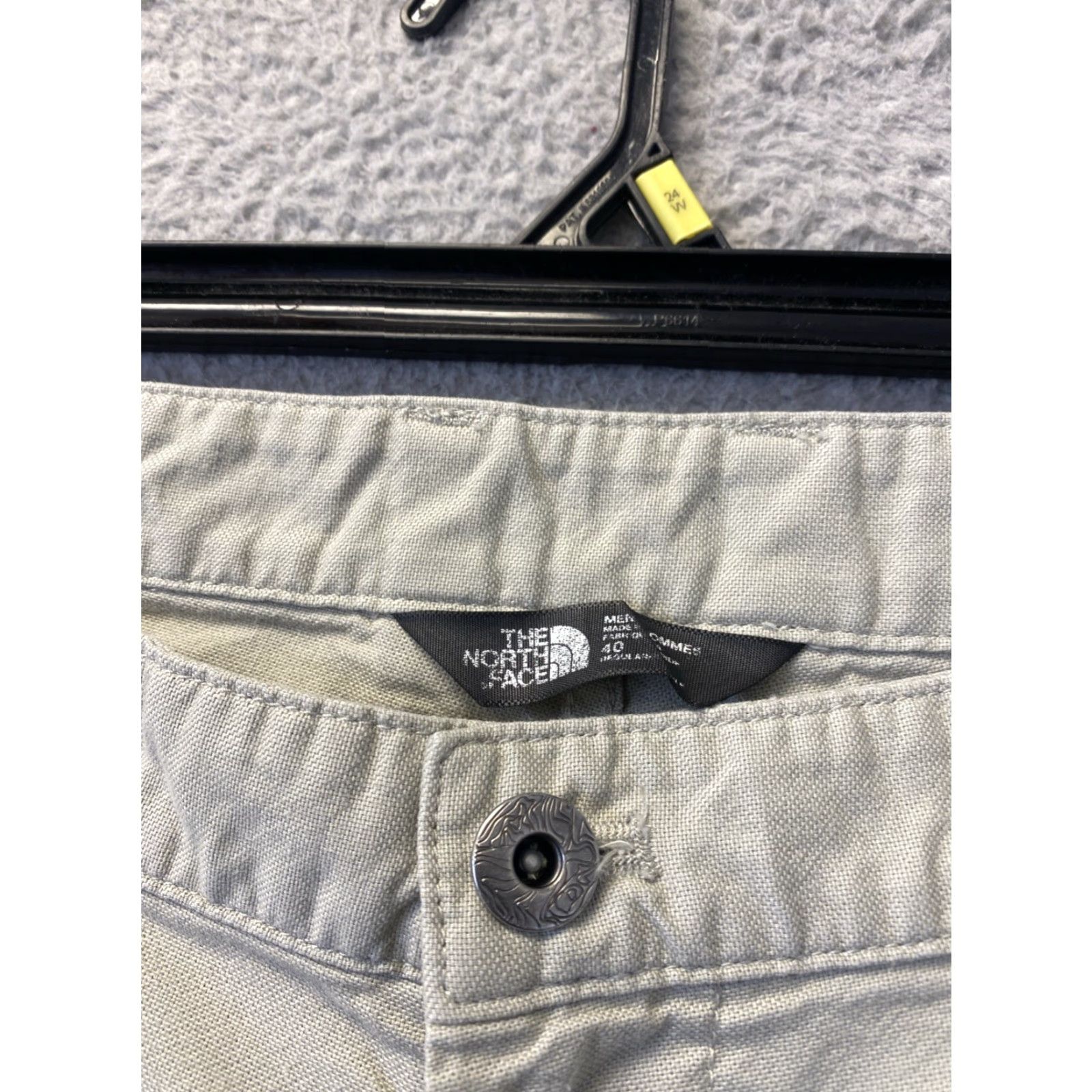 The North Face The North Face Pants Mens 40x34 Denim Carpenter Flat Front 5-Pocket Straight Regular Light Sage Green Size US 40 / EU 56 - 2 Thumbnail