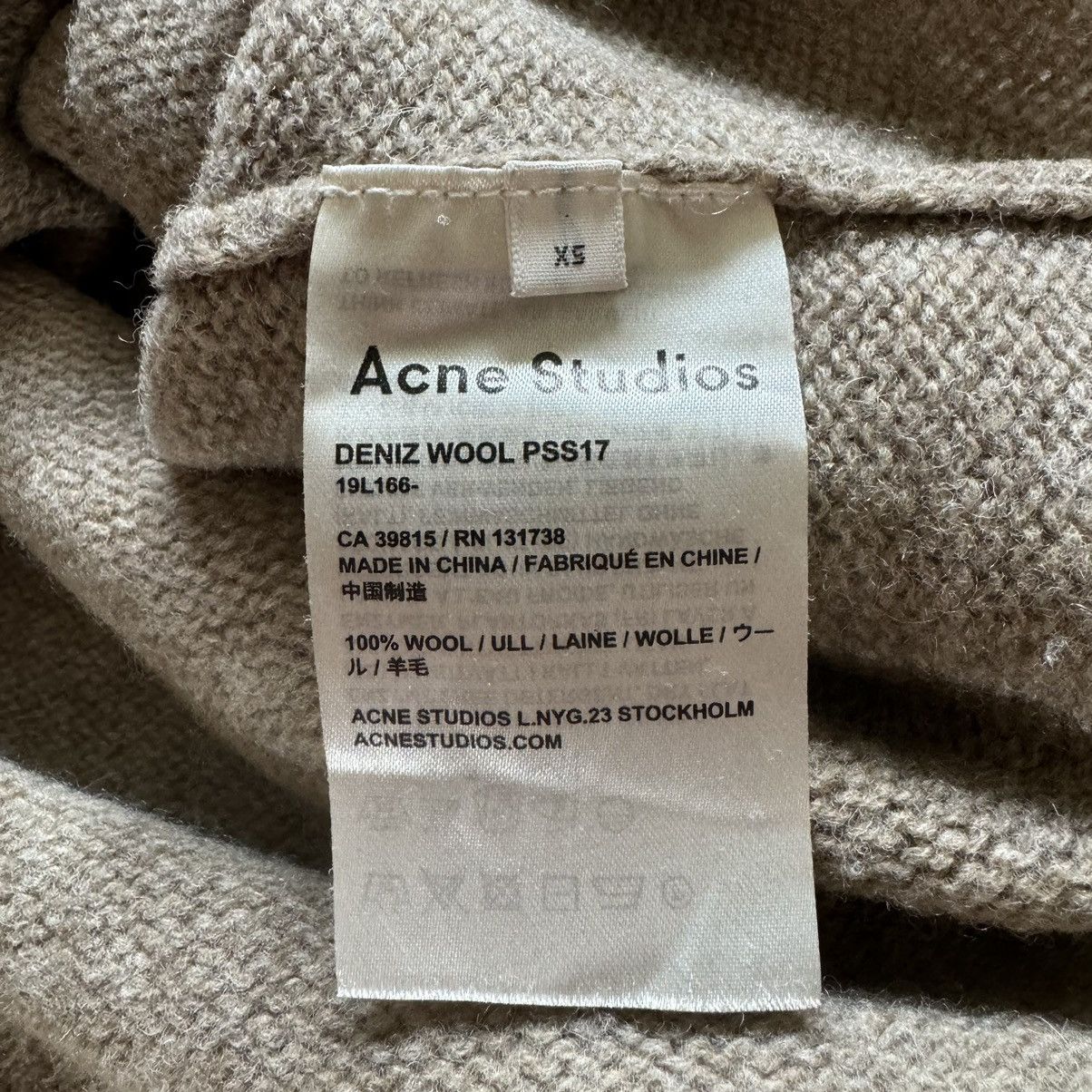 Acne Studios × Designer Acne studios wool beige sweater Size XS / US 0-2 / IT 36-38 - 5 Thumbnail