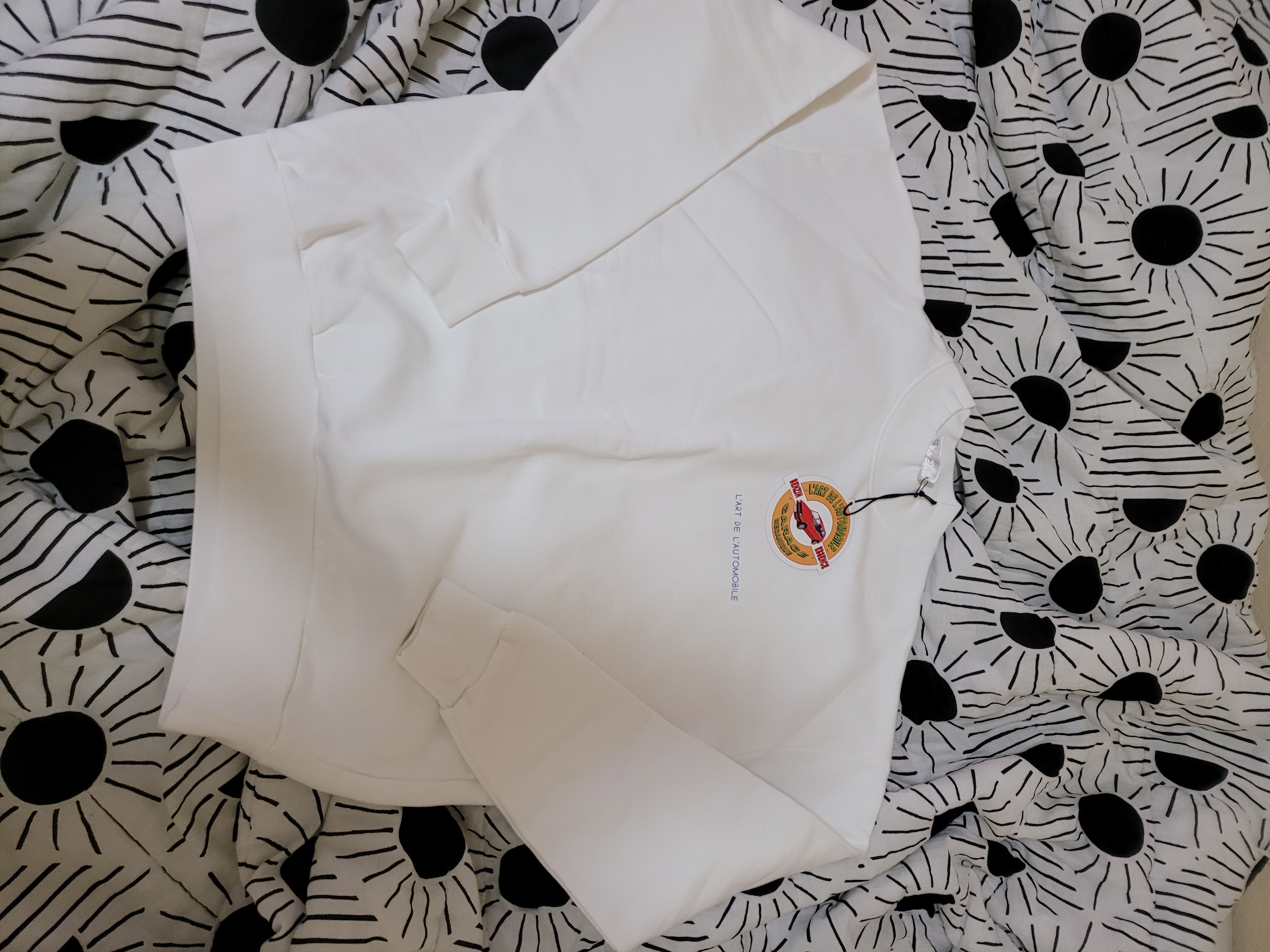 image of Kar L'art 993 Crewneck In White, Men's (Size Small)