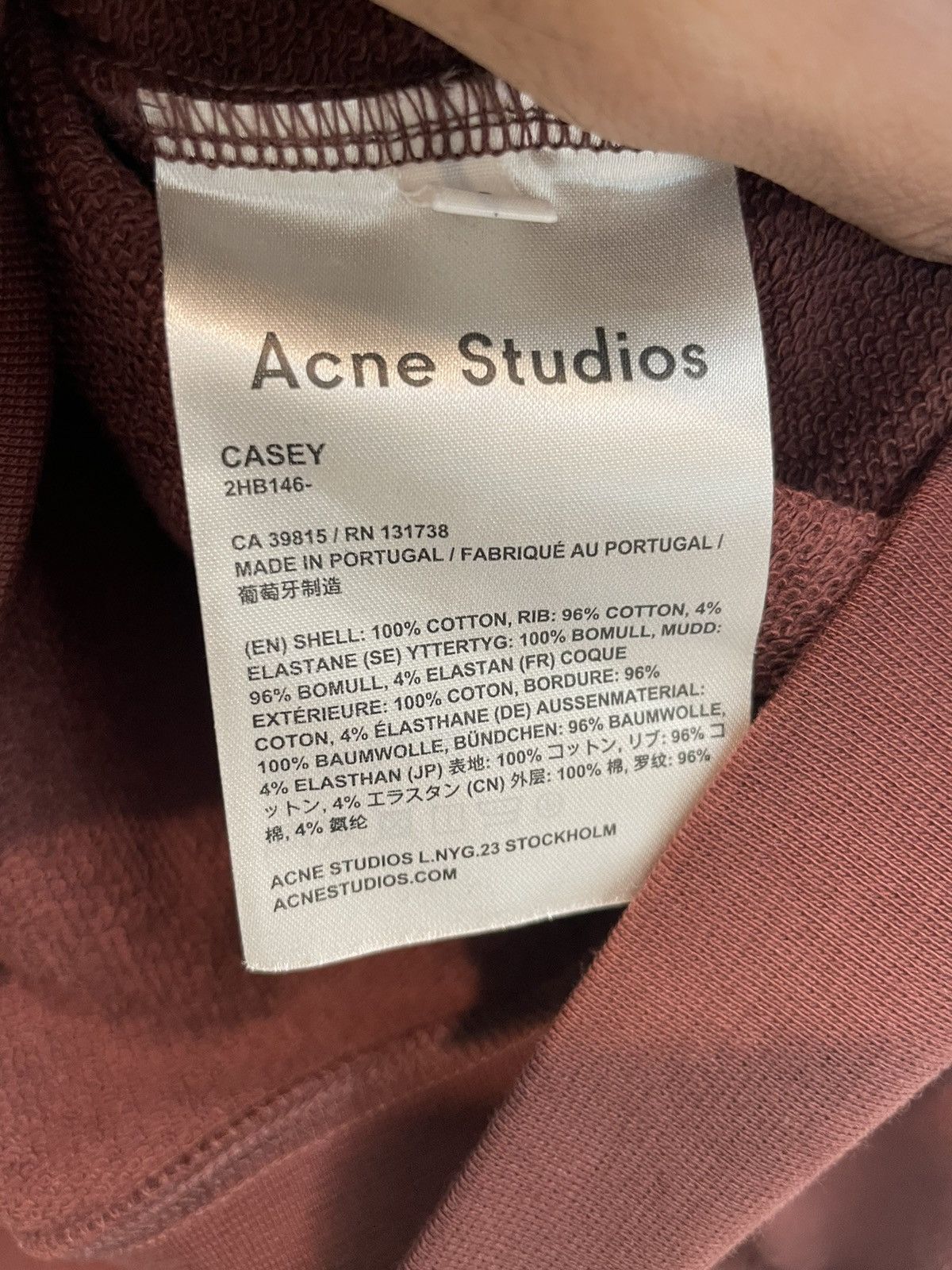 Acne Studios Acne Studios Casey Sweater Size US L / EU 52-54 / 3 - 3 Thumbnail
