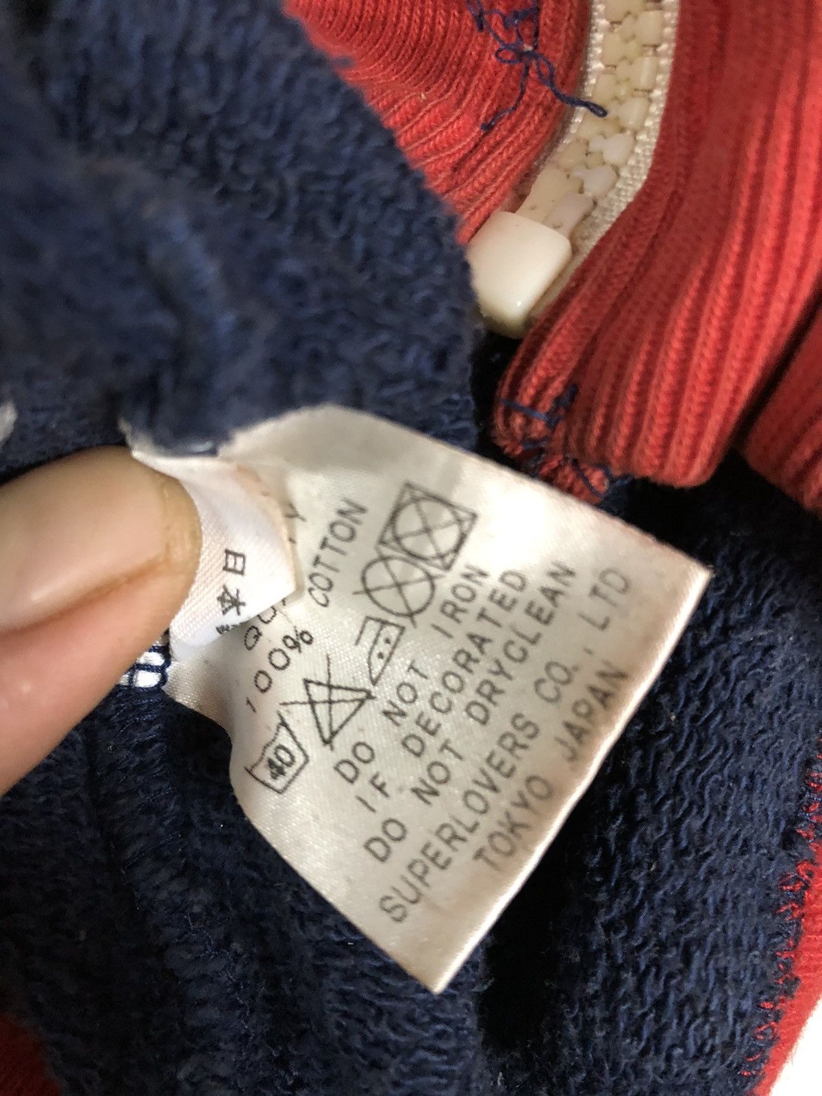 Japanese Brand × Vintage Vintage Y2K superlovers Sweater Hoodie Size US M / EU 48-50 / 2 - 10 Thumbnail